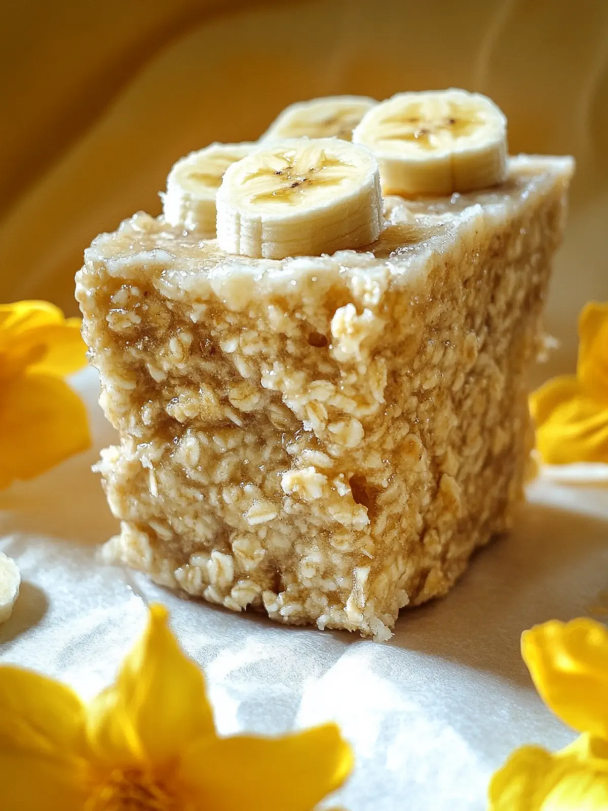 Bananen – Haferflocken