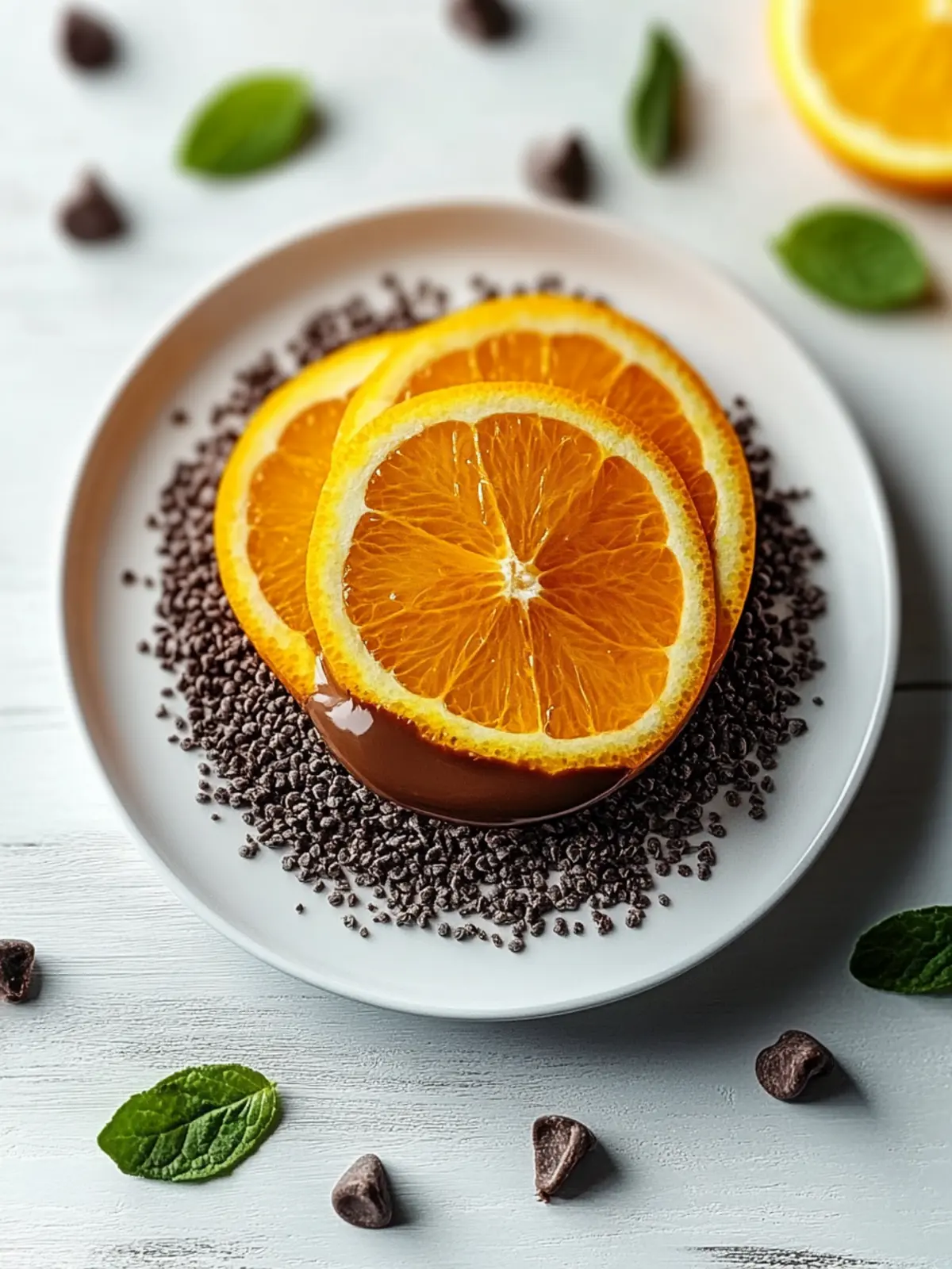 Orangenfrische trifft Schokogenuss: perfekt für ein schnelles Frühstück
