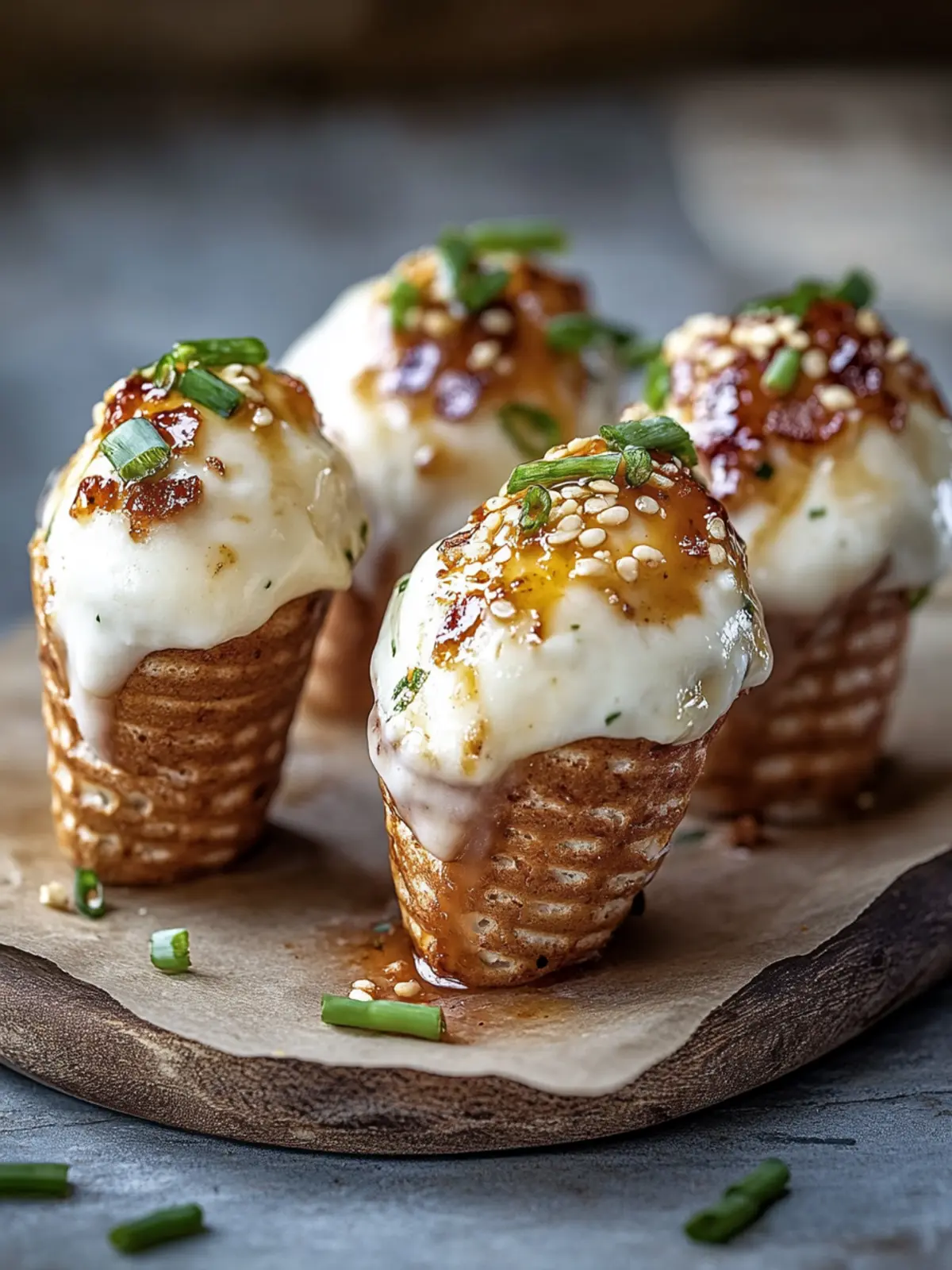 Knusprige Speck-Mozzarella-Popper: Unwiderstehlicher süßer Ahorn-Glasur