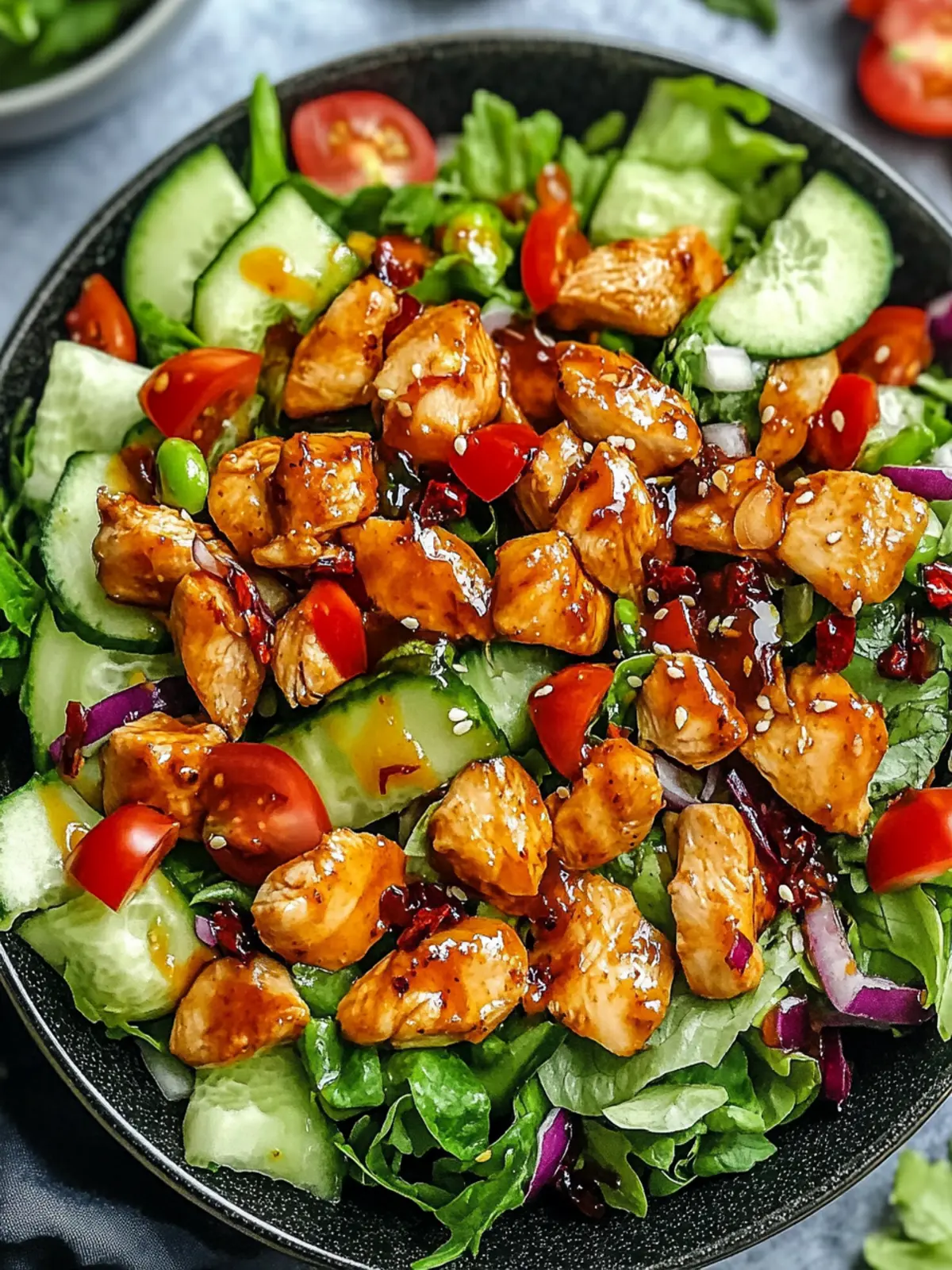 Honey Spicy Chicken Salad – A Delight with Bite