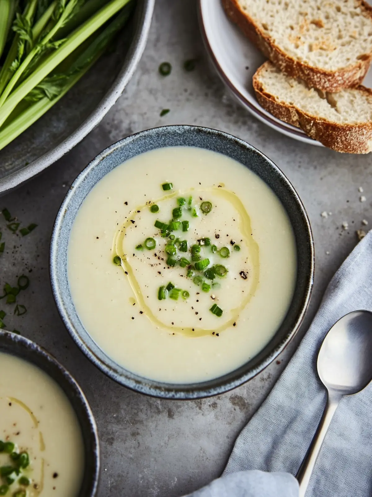 Kohlrabi-Cremesuppe