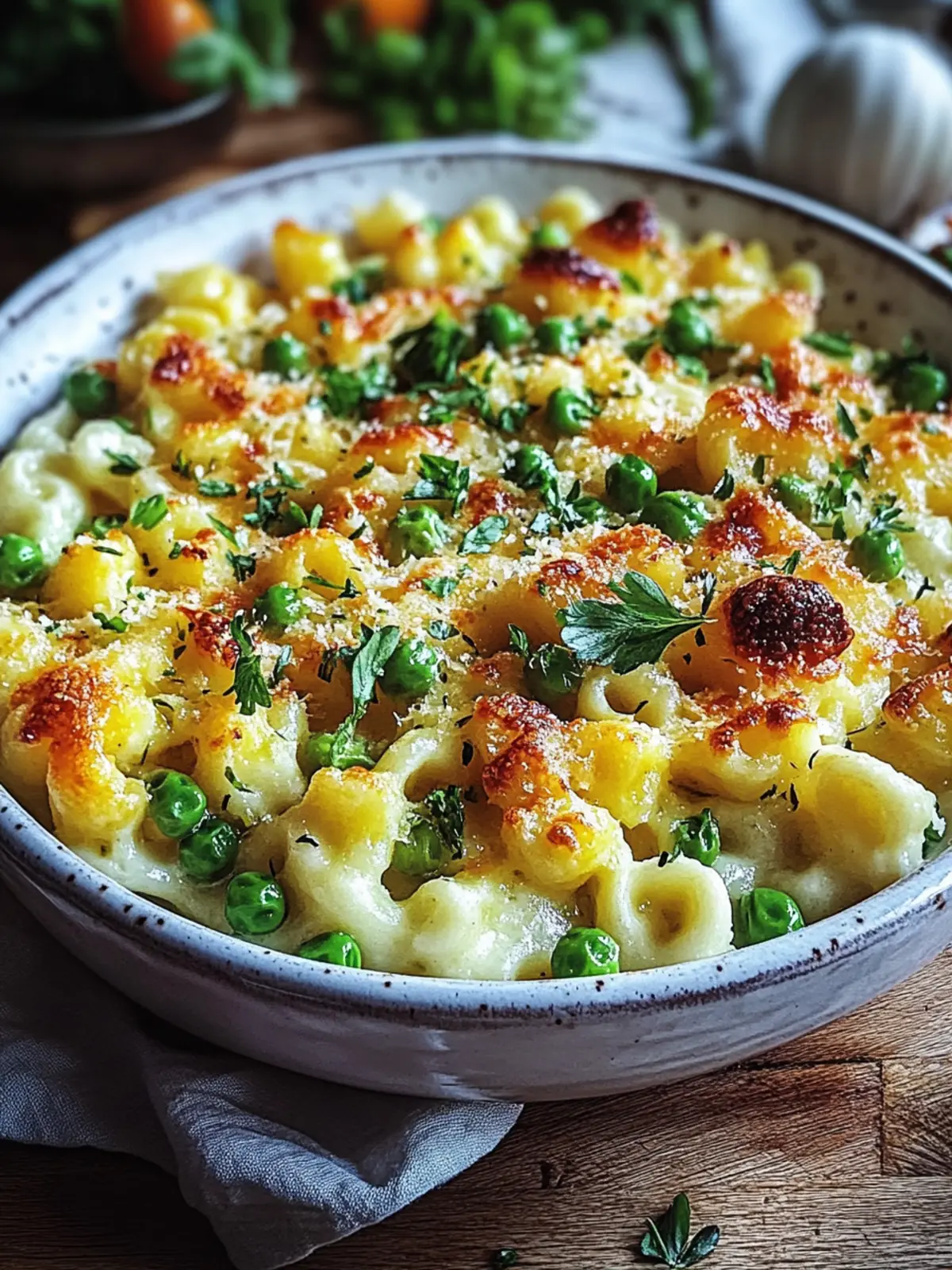 Spaetzleauflauf mit Gemüse