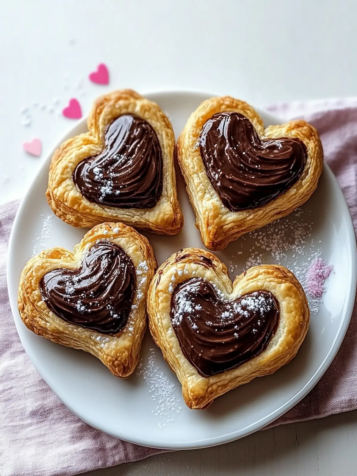 Sweet puff pastry hearts with Nutella – 5 brilliant tips