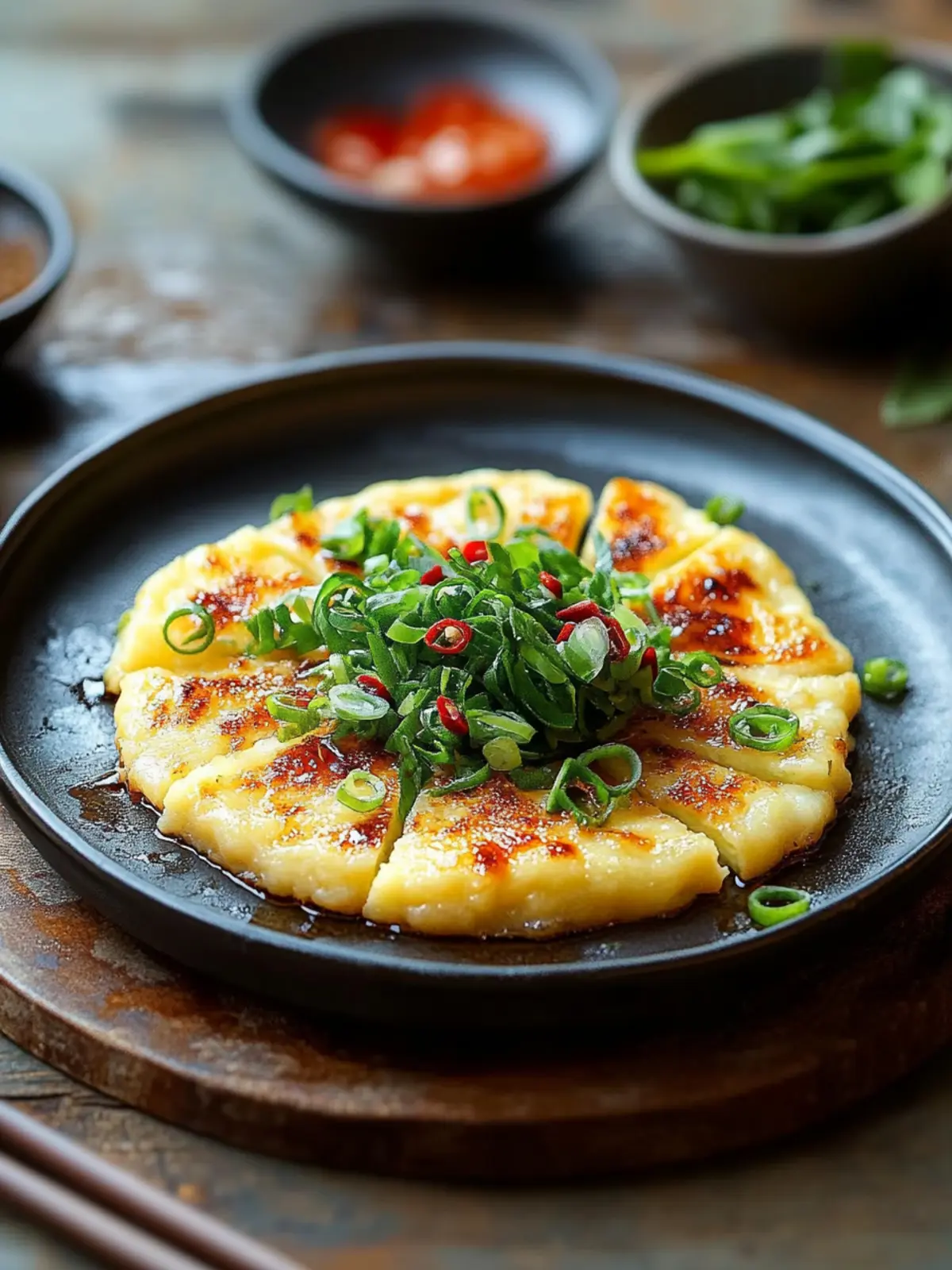 Pajeon - Frühlingszwiebel-Pfannkuchen