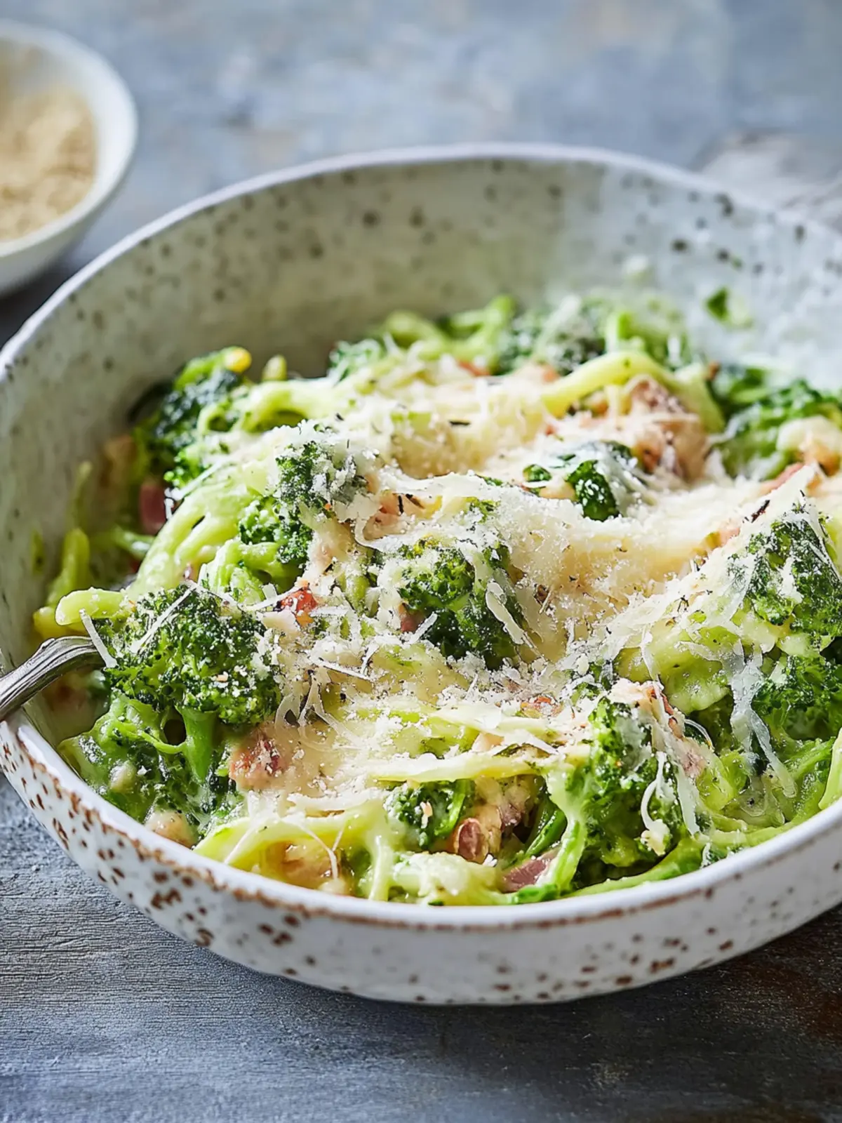 Brokkoli-Schinken-Auflauf: Rezept mit Sahnesoße und Parmesan