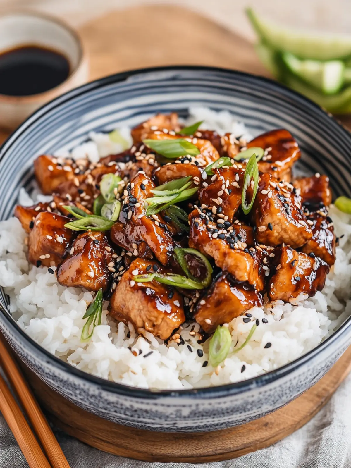 Hühnchen Teriyaki