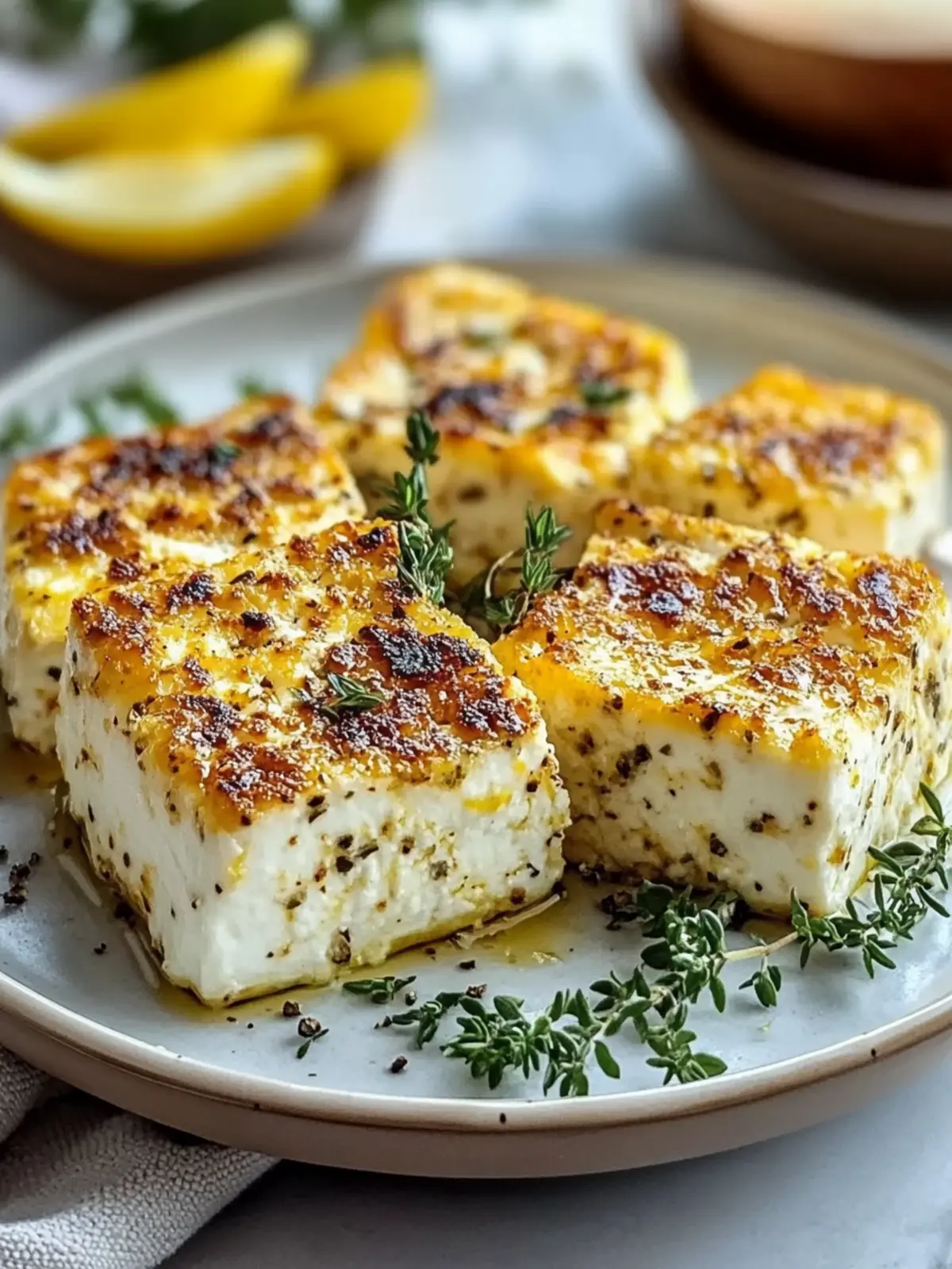 Crispy feta from the air fryer: prepared in just 15 minutes