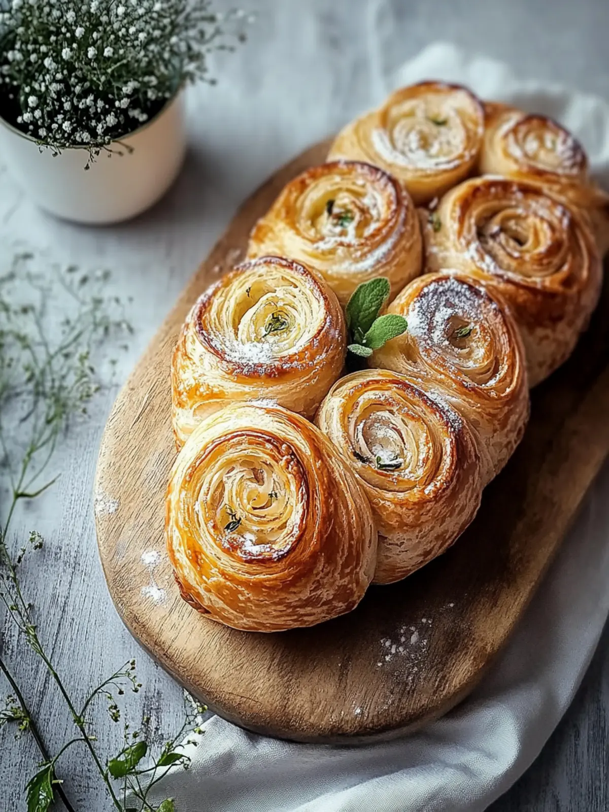 Knusprige Zwiebelrolle