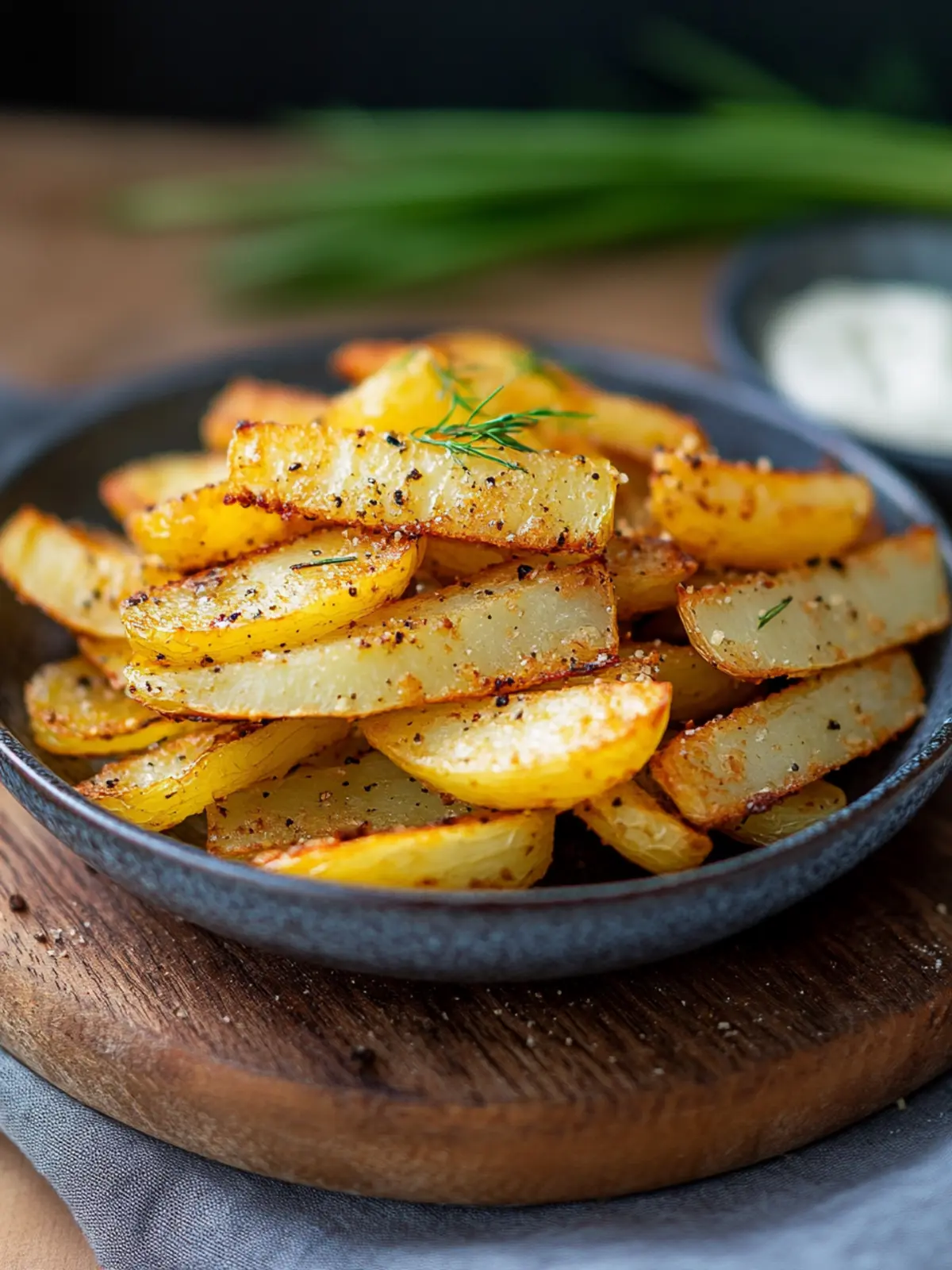 Kohlrabi-Pommes – Einfaches Rezept für den Airfryer