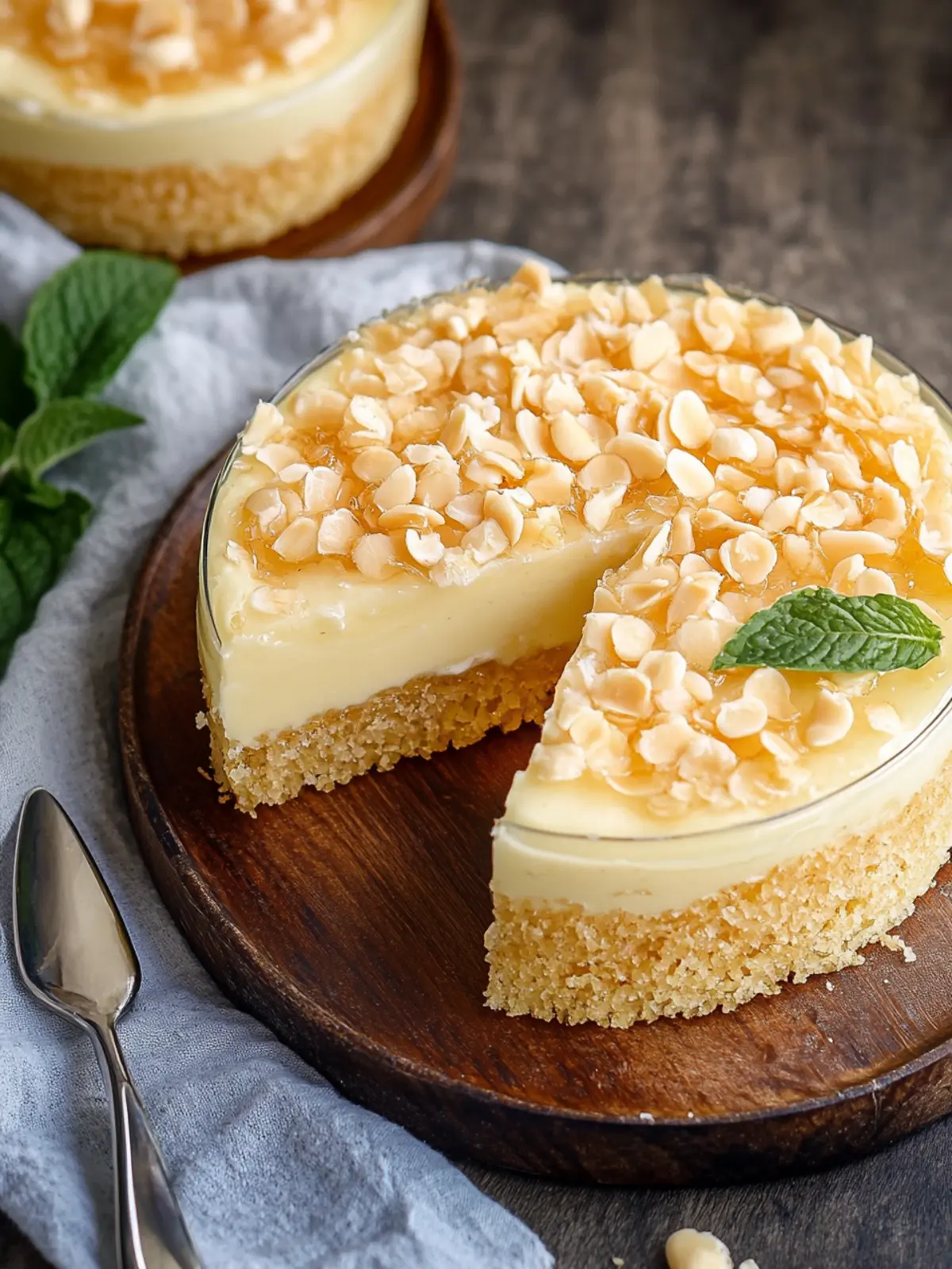 Schneller Bienenstich mit Paradiescreme