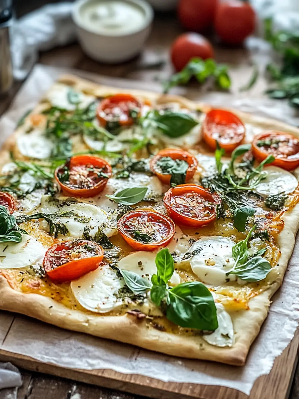 Vegetarische Flammkuchen für Genuss ohne Reue