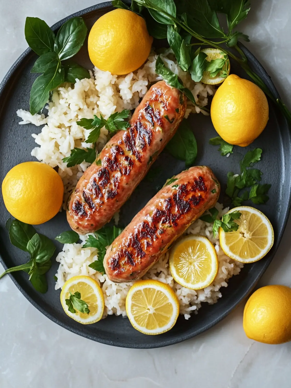 Djuvec Reis mit Cevapcici