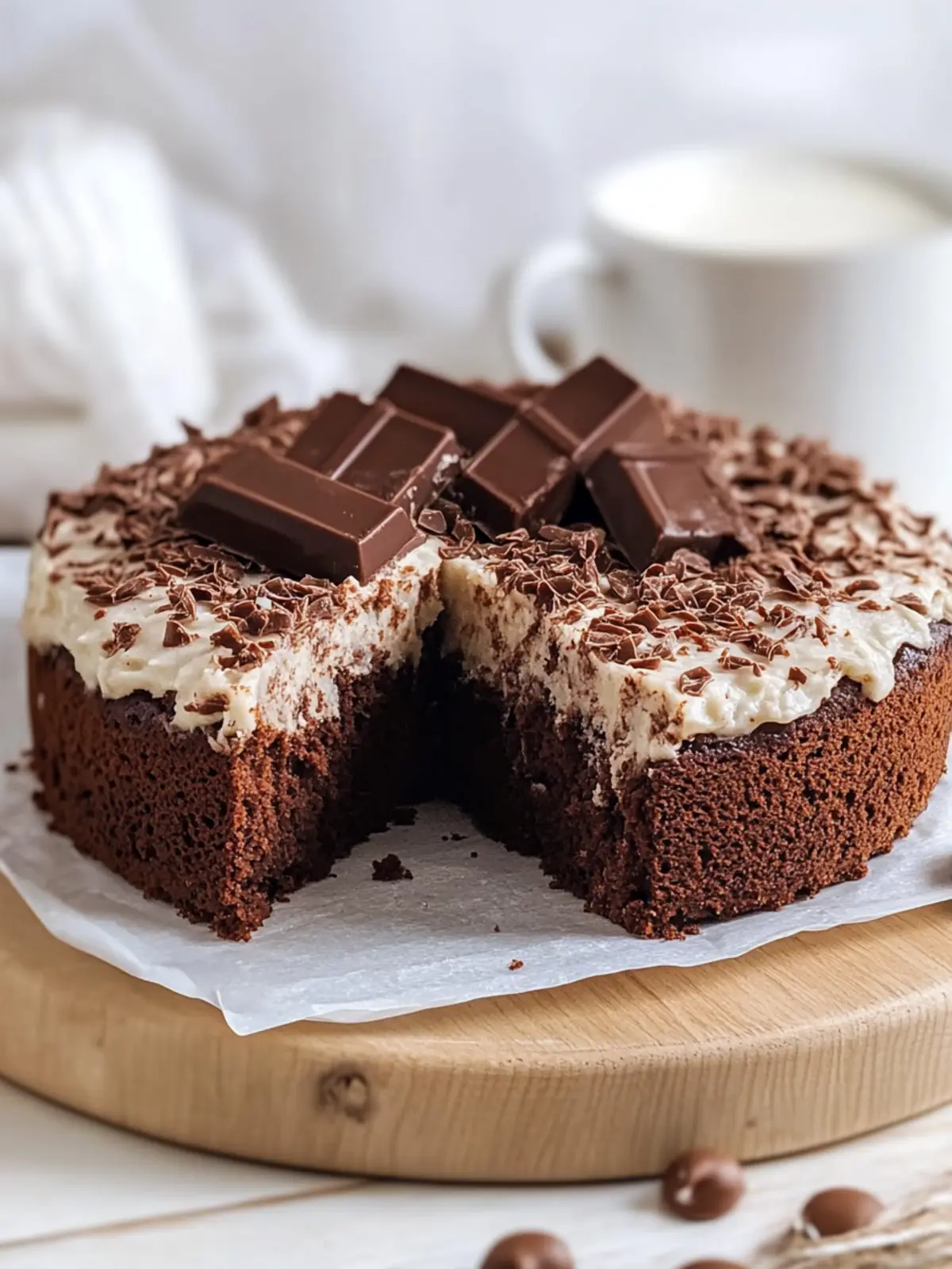 Schoko Haferflocken Kuchen