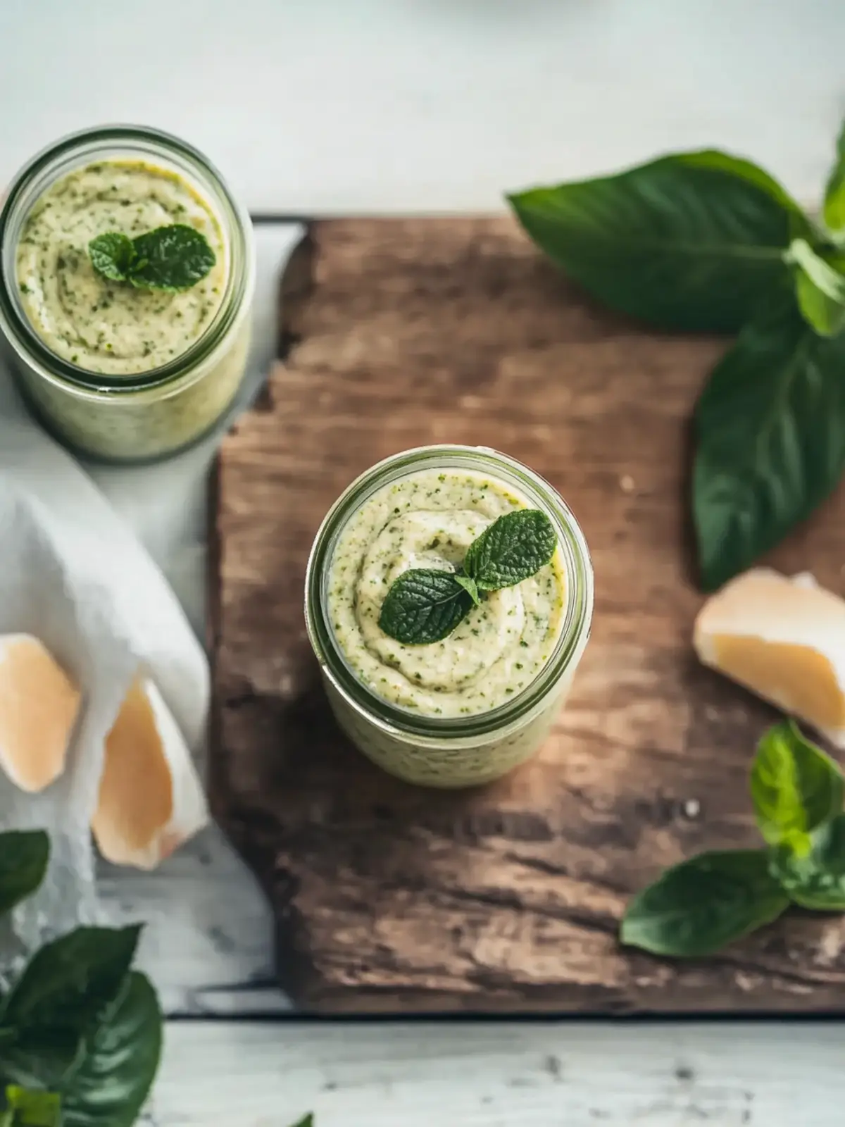 Selbstgemachte Bärlauchbutter