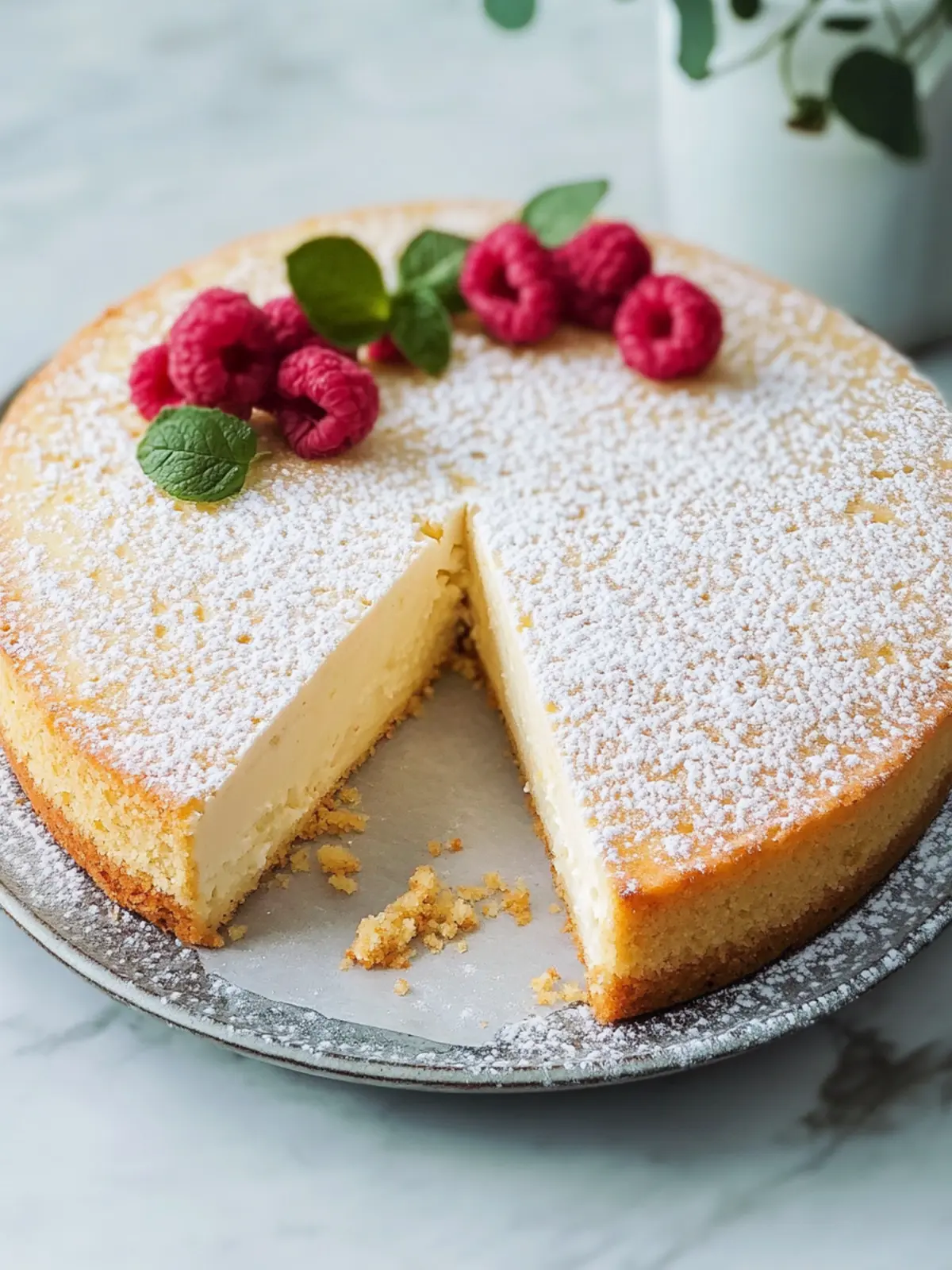 Sommergenuss pur: Dieser Low Carb Joghurtkuchen kommt ohne Mehl aus