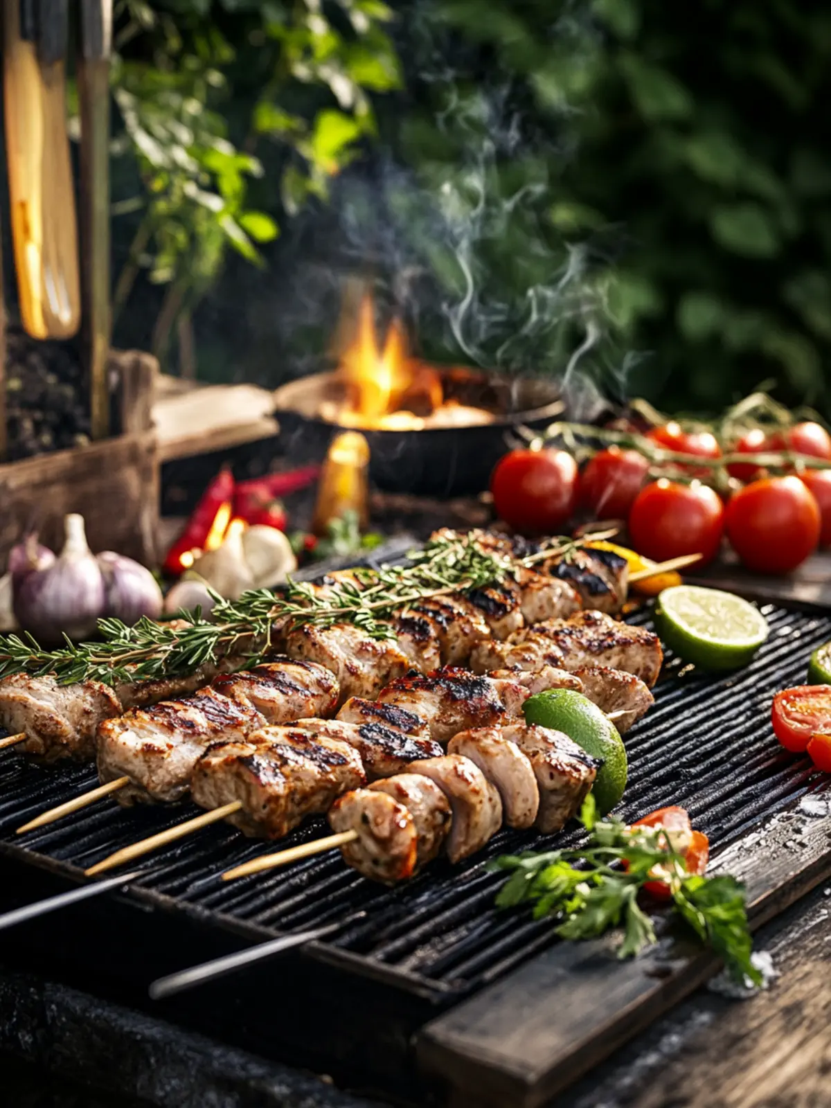 Spieß dich durch den Sommer: Die Kunst des Spießgrillens