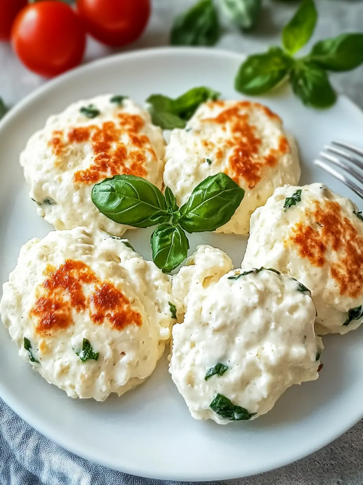 Low Carb Hüttenkäsetaler für jeden Snackbedarf