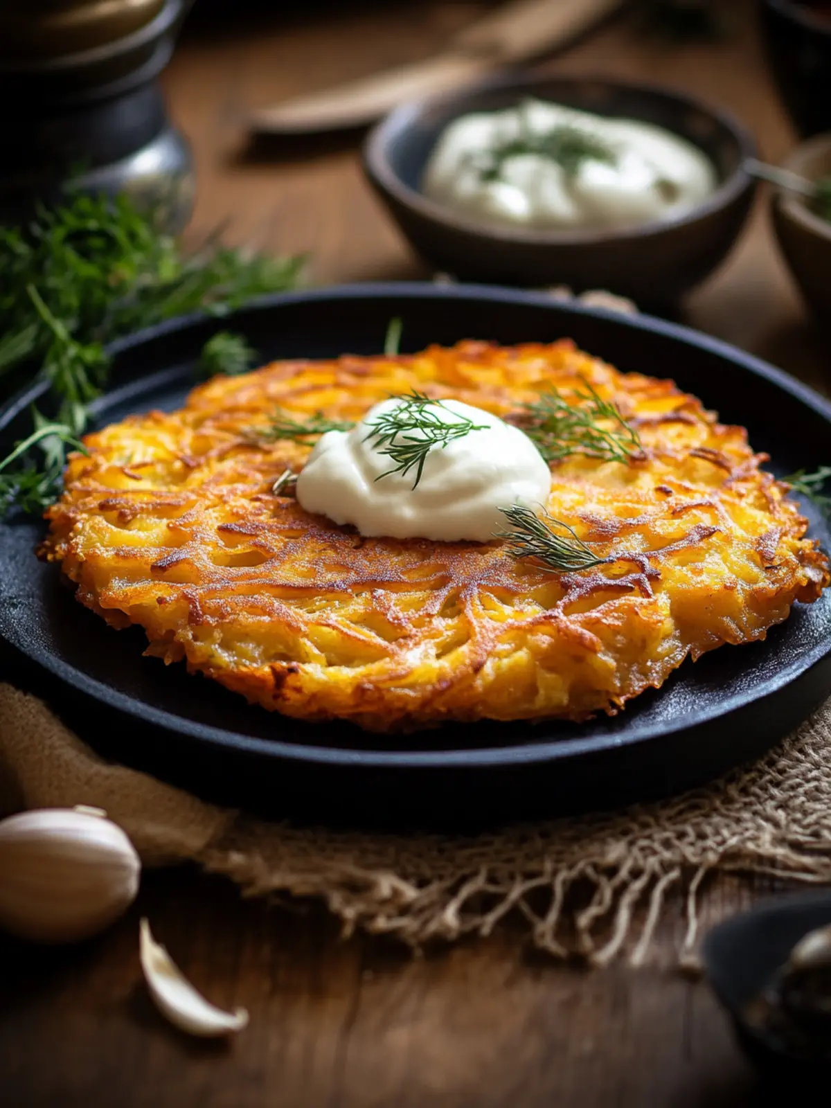 Goldbraun und unwiderstehlich: Entdecke das Süßkartoffelrösti-Rezept