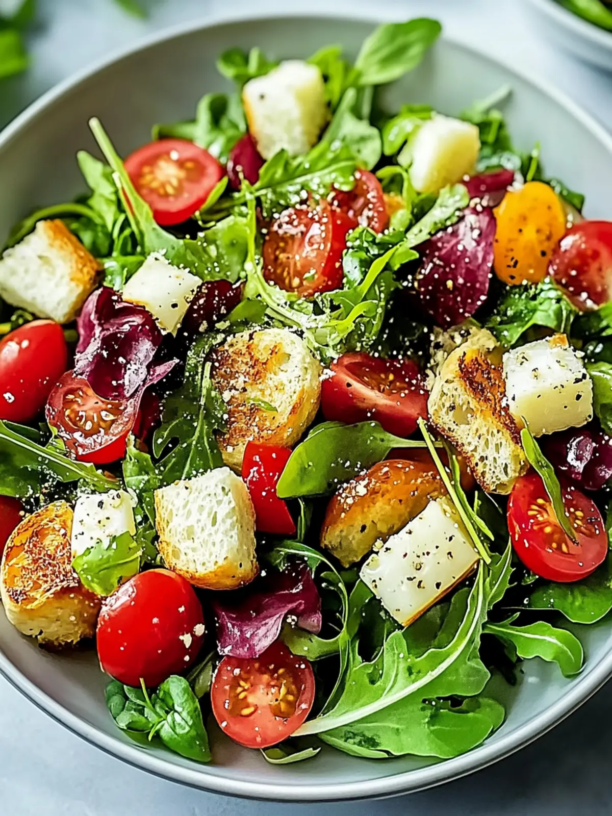 Fixer Feierabend Brotsalat Idee für den perfekten Abend