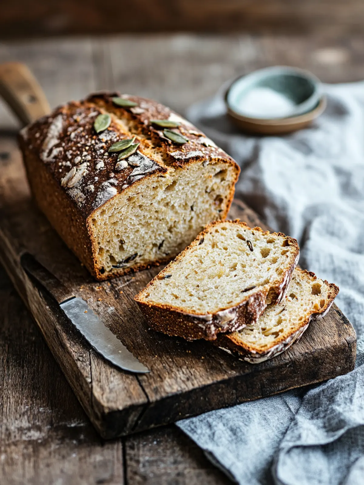 Schnelles Dinkelbrot