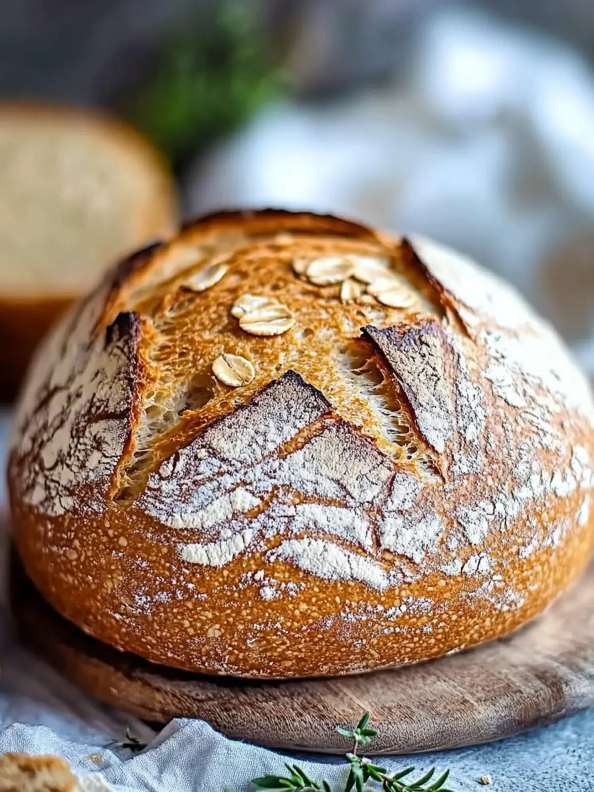 Dinkeljoghurtbrot mit schneller Zubereitung