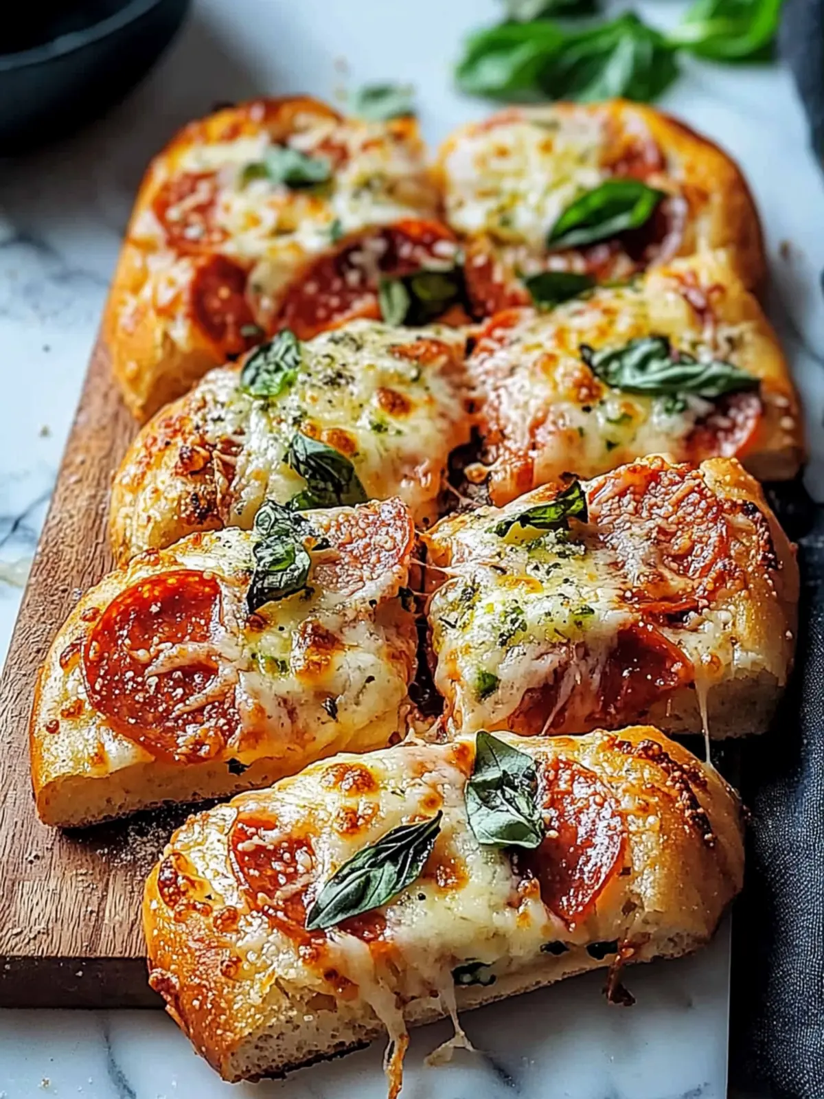 Pizzabrot aus dem Air Fryer