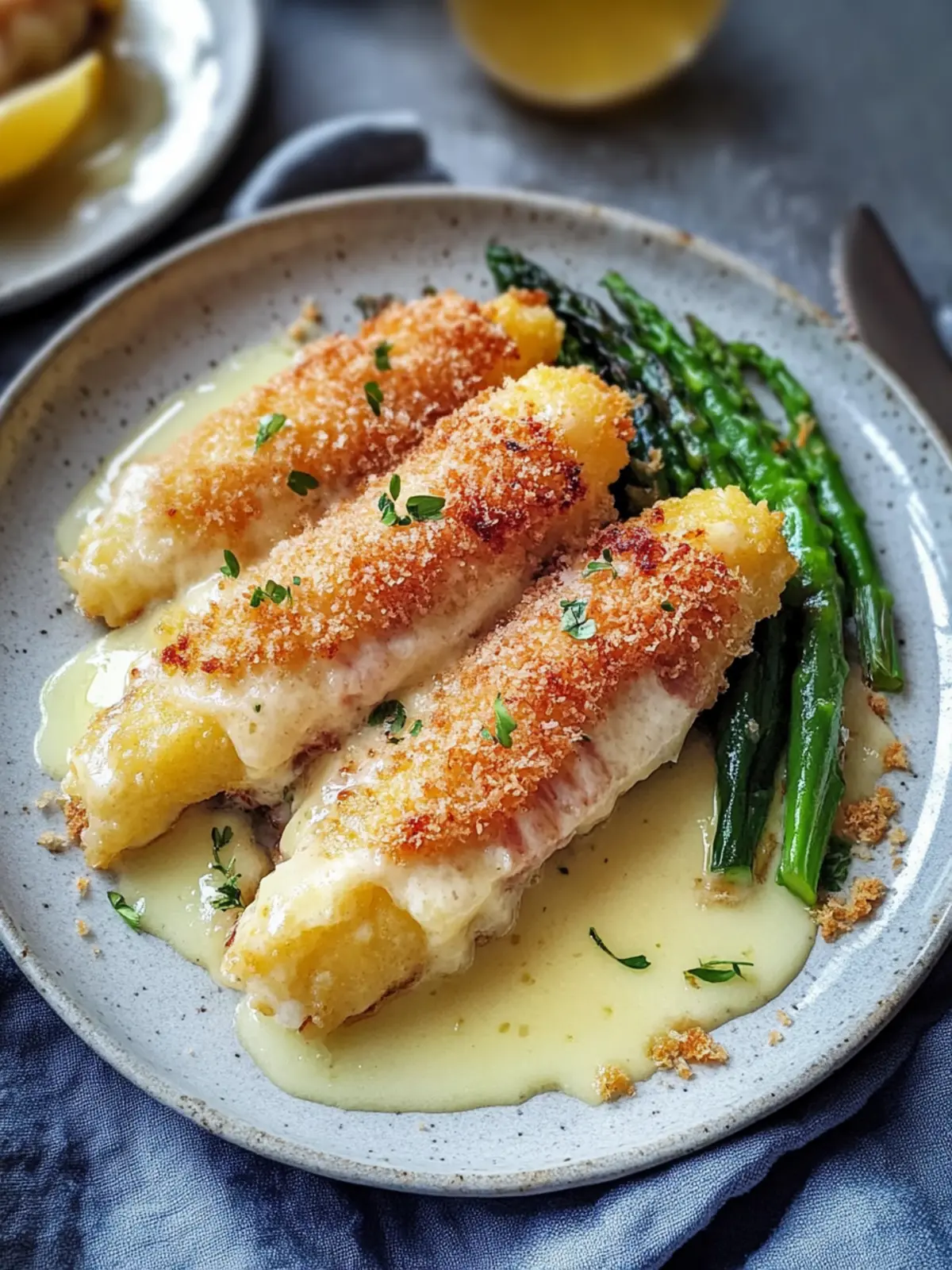 Spargel Cordon Bleu