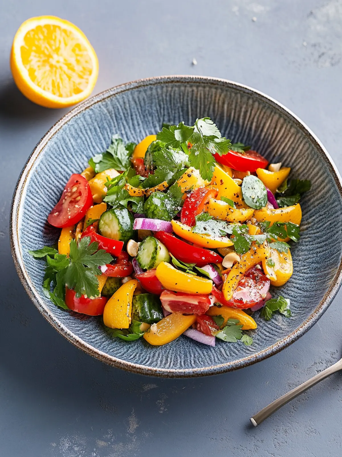 Paprika-Mais-Salat: Ein frischer Klassiker für den Grillabend