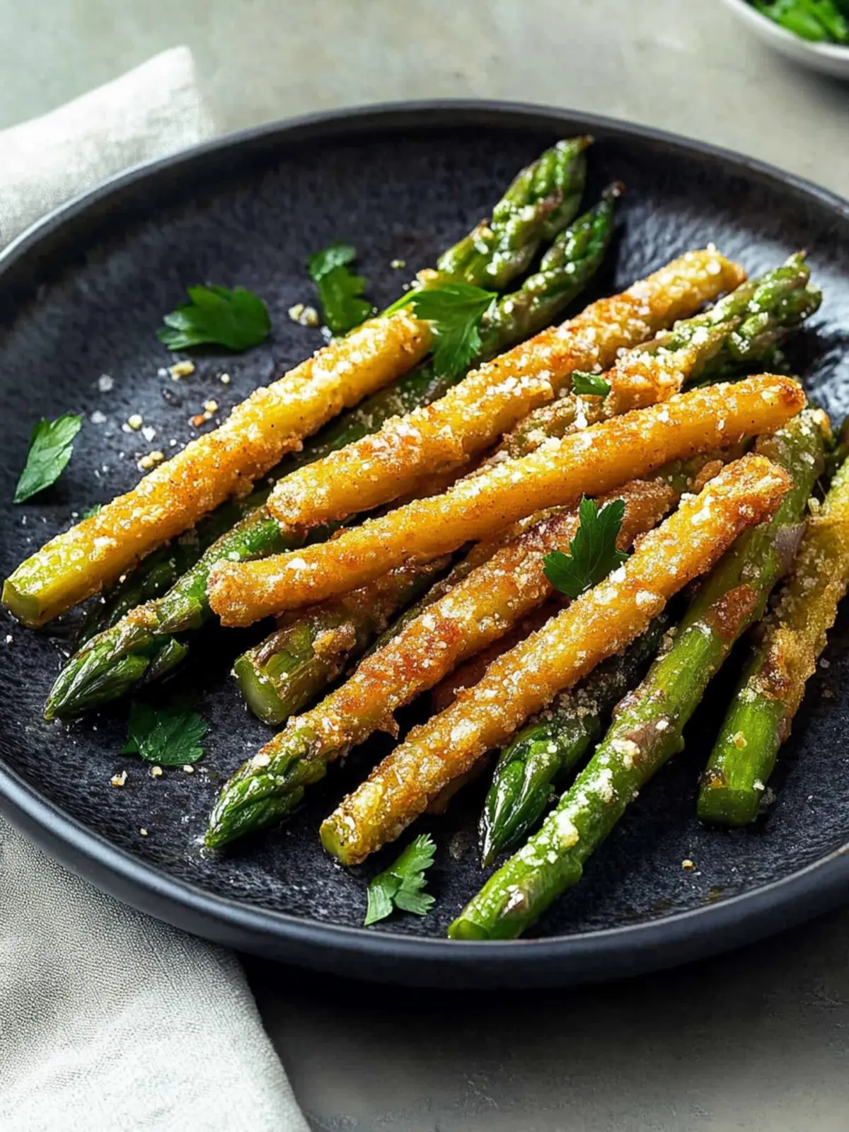 Crispy asparagus from the air fryer: Perfect for spring
