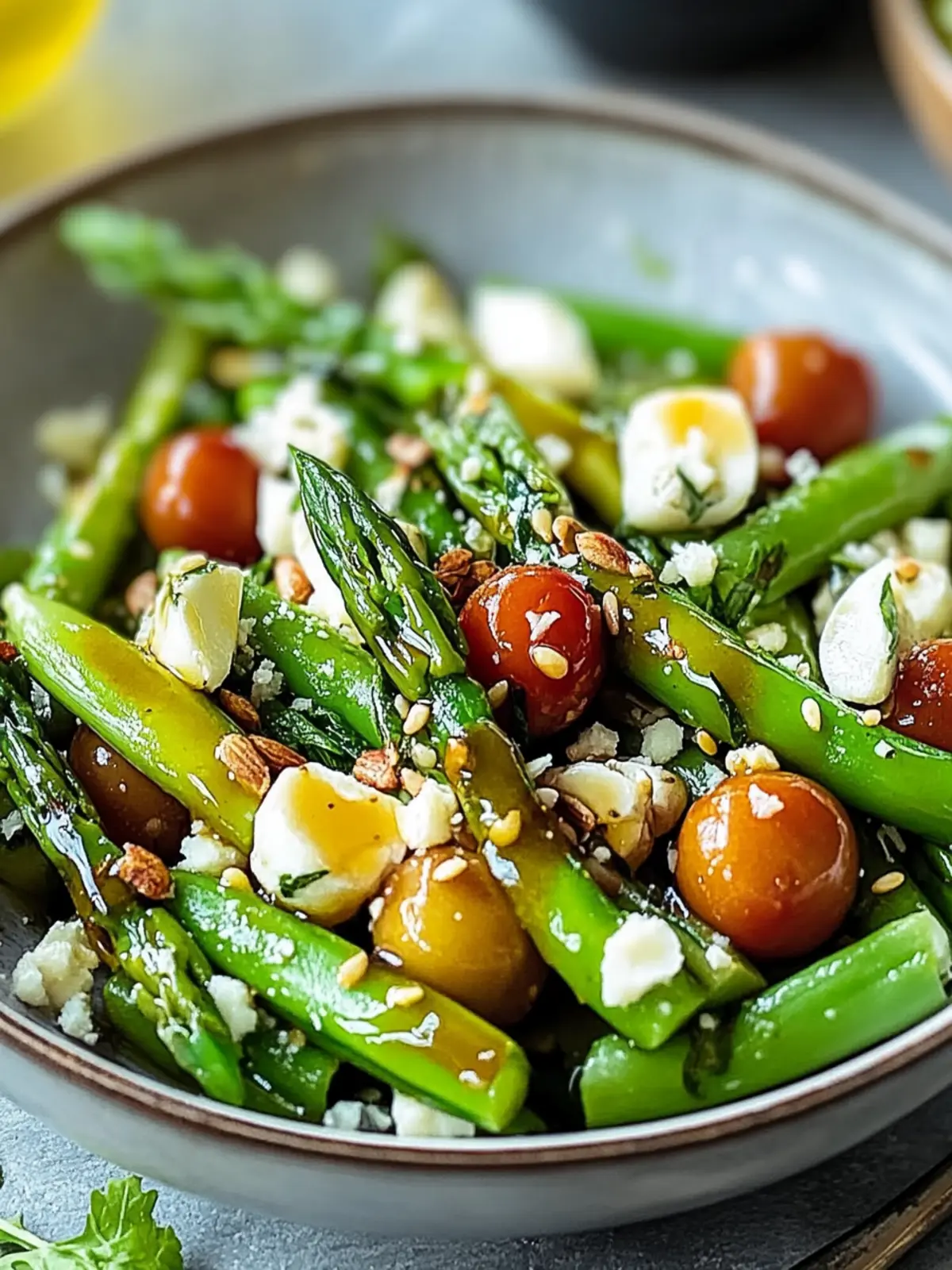 Frühlingssalat mit Spargel – Schnell & Aromatisch
