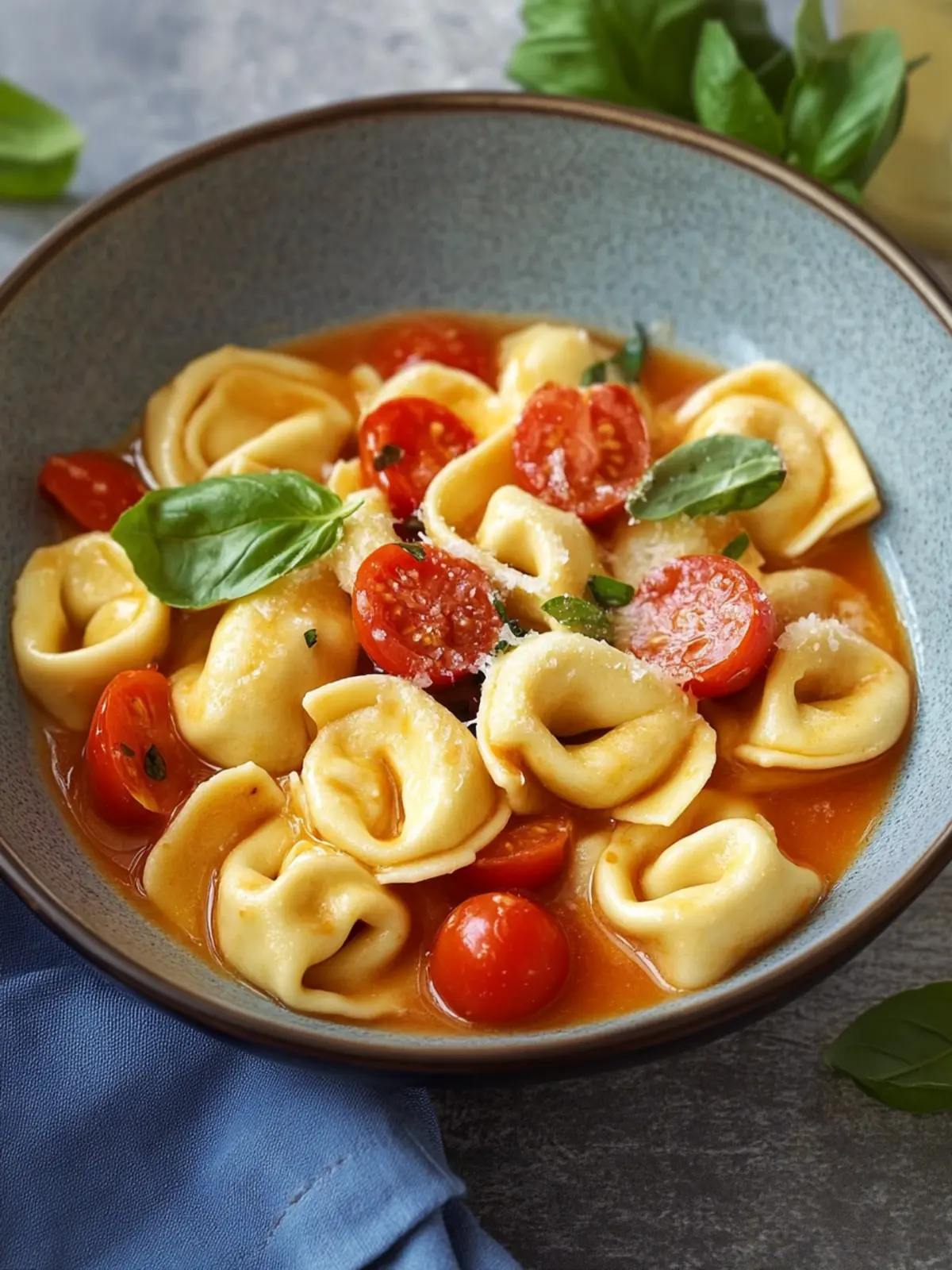 Tortellini-Spieße Tomate-Mozzarella