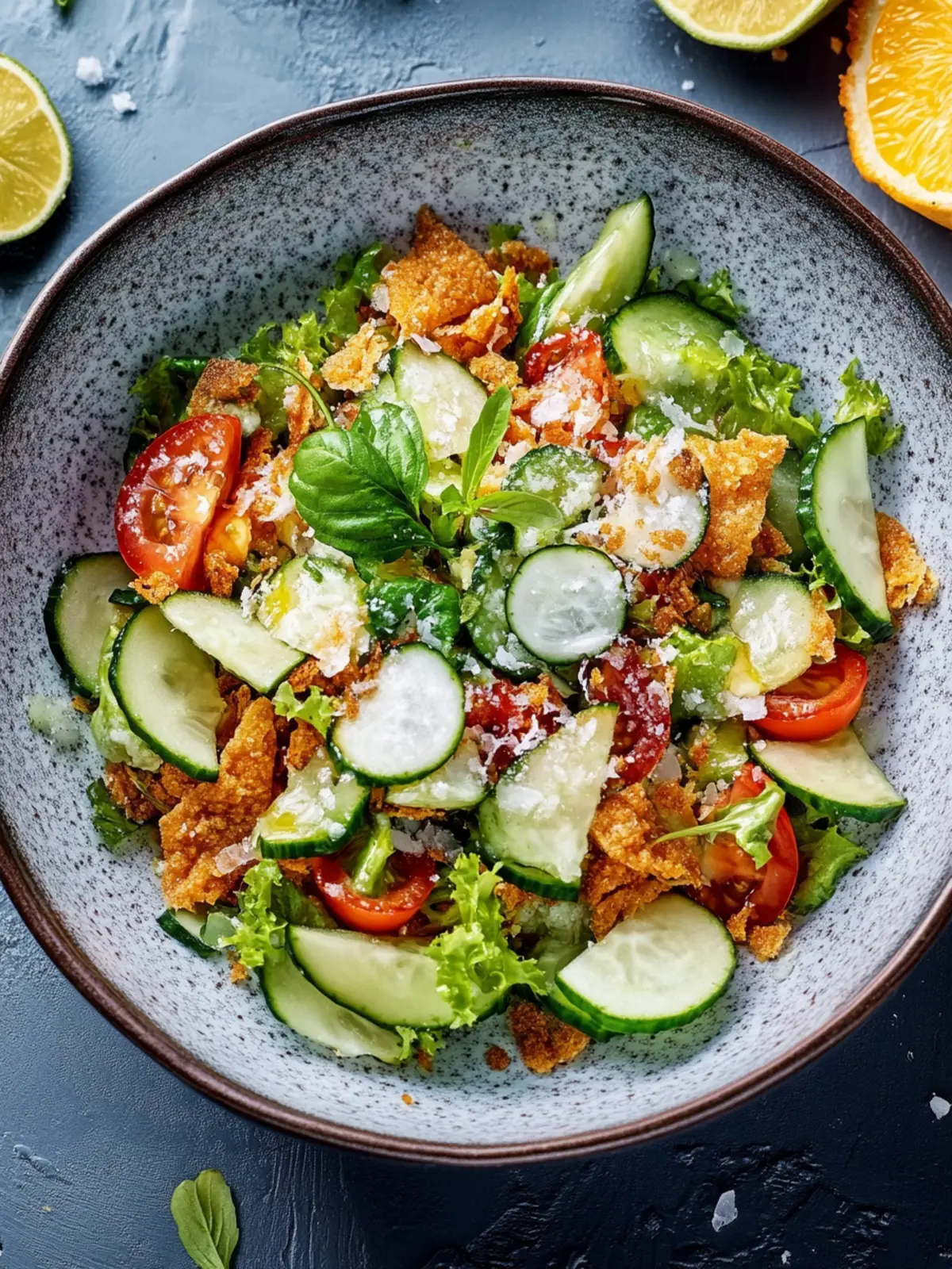 Crispy Rice Salat