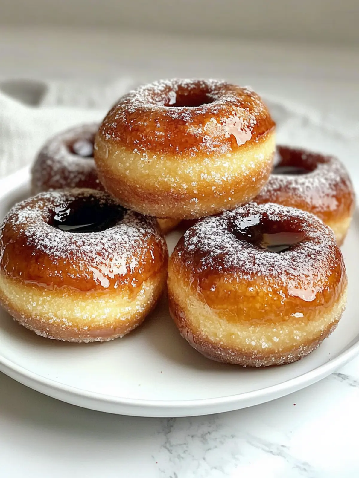 Crème brûlée Donuts