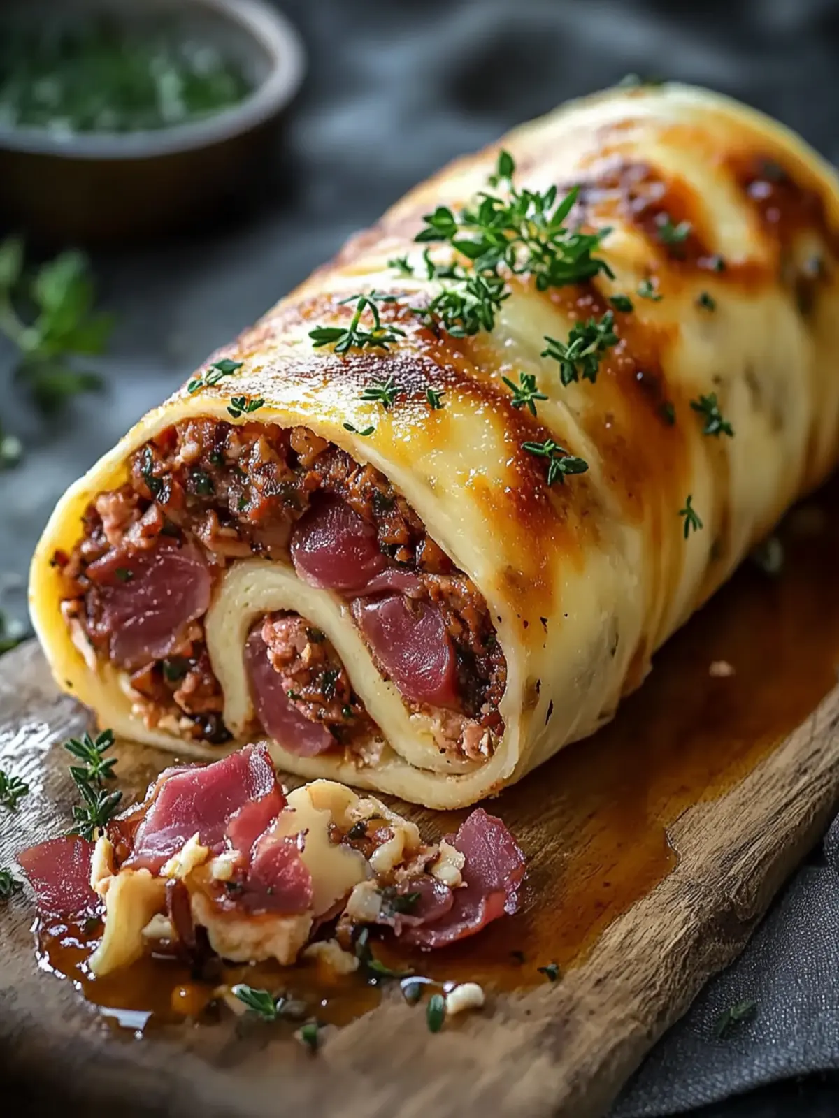 Hackfleisch-Käse-Rolle – Herzhaft & Einfach Zubereitet
