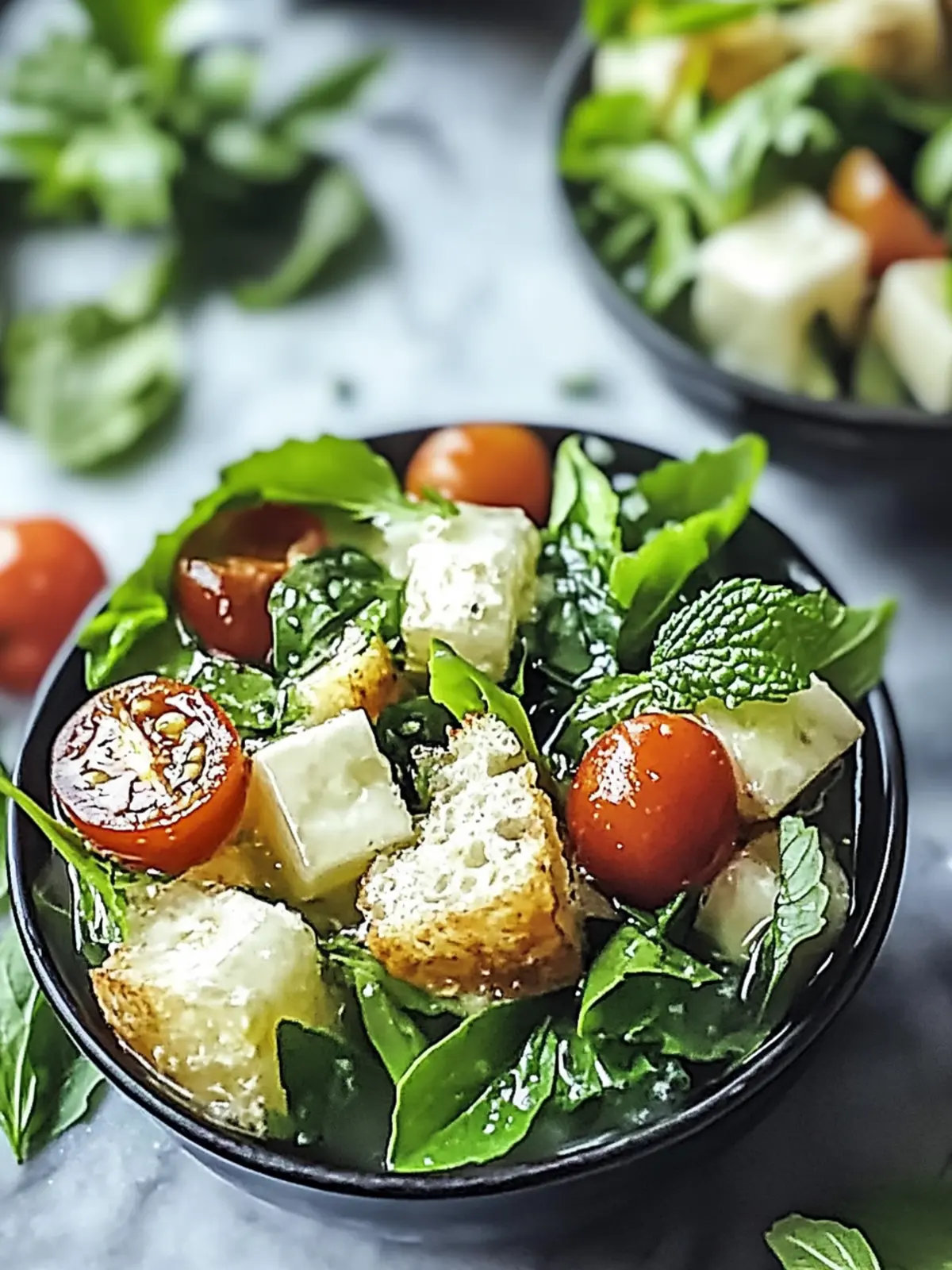 Fixer Feierabend Brotsalat Idee für den perfekten Abend