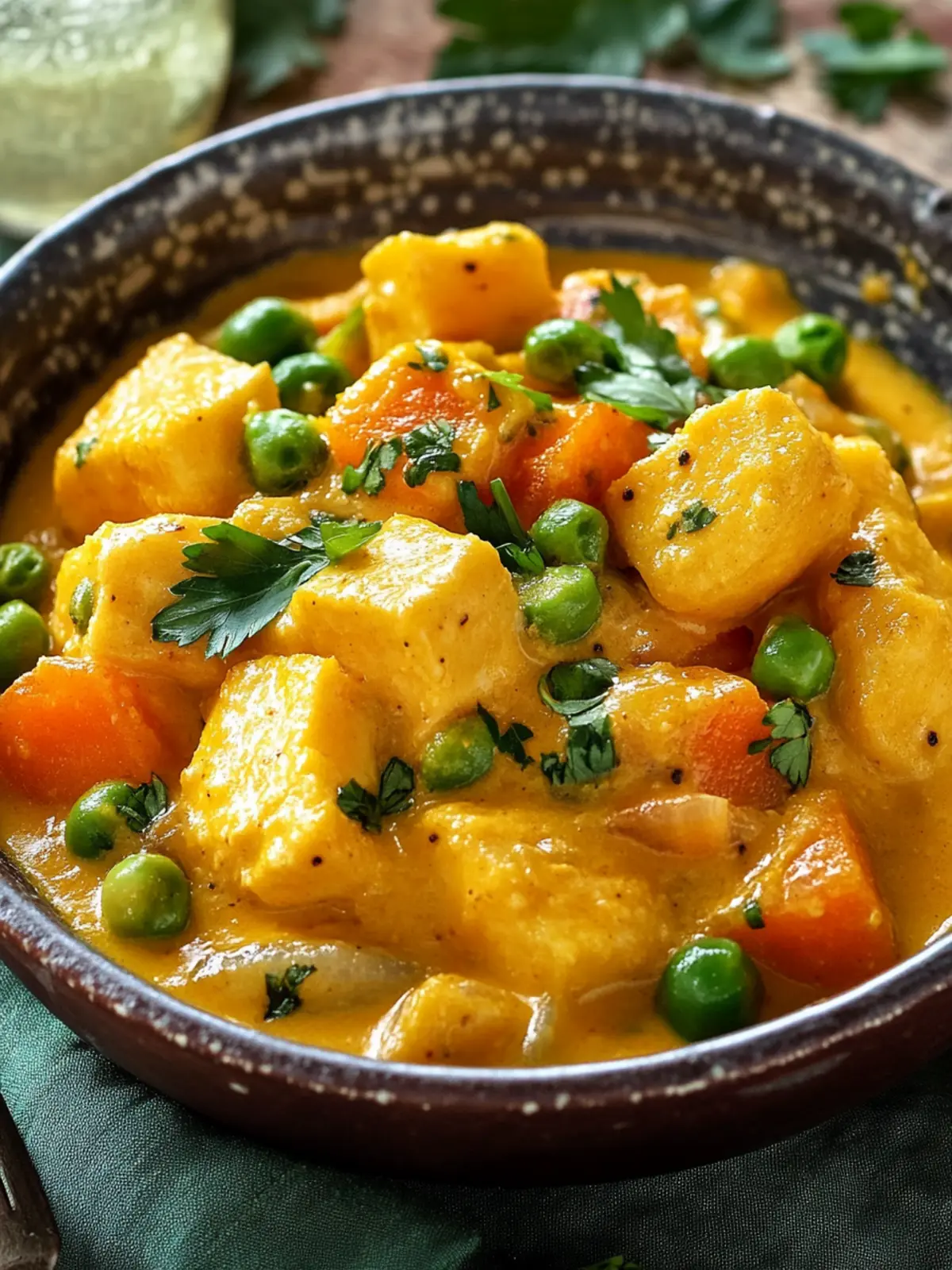 Erbsen-Kartoffel-Curry