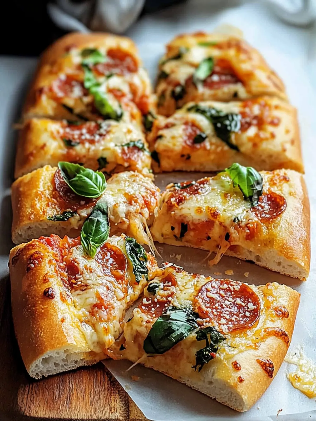 Pizzabrot aus dem Air Fryer