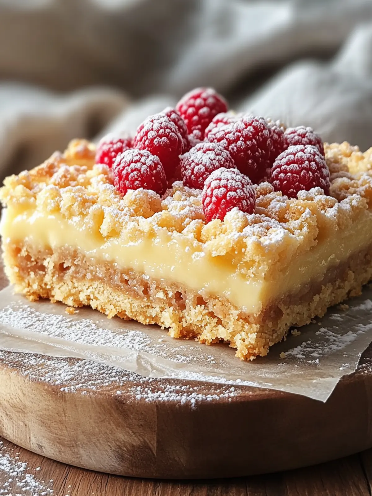 Streuselkuchen mit Pudding