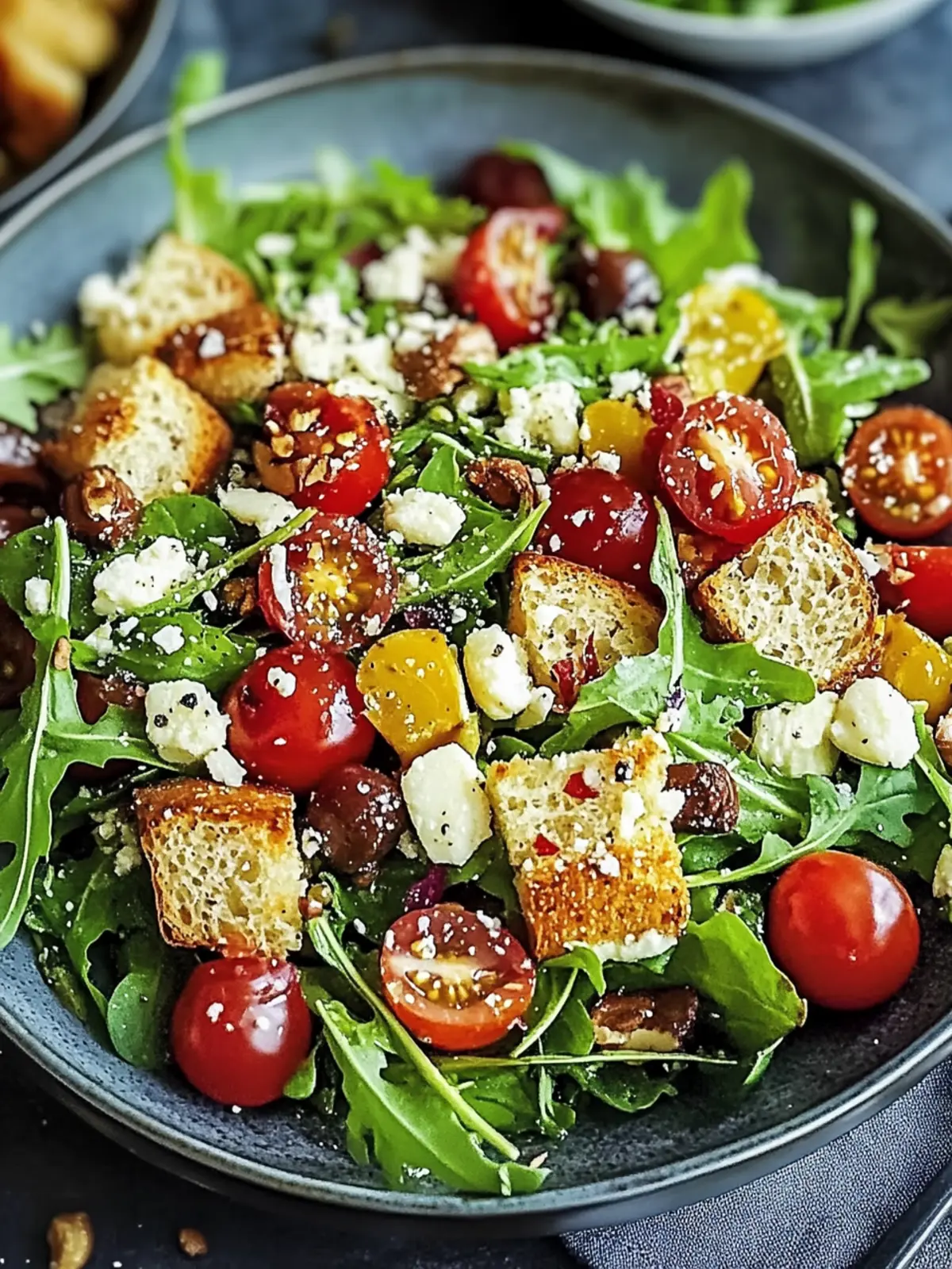 Fixer Feierabend Brotsalat Idee für den perfekten Abend