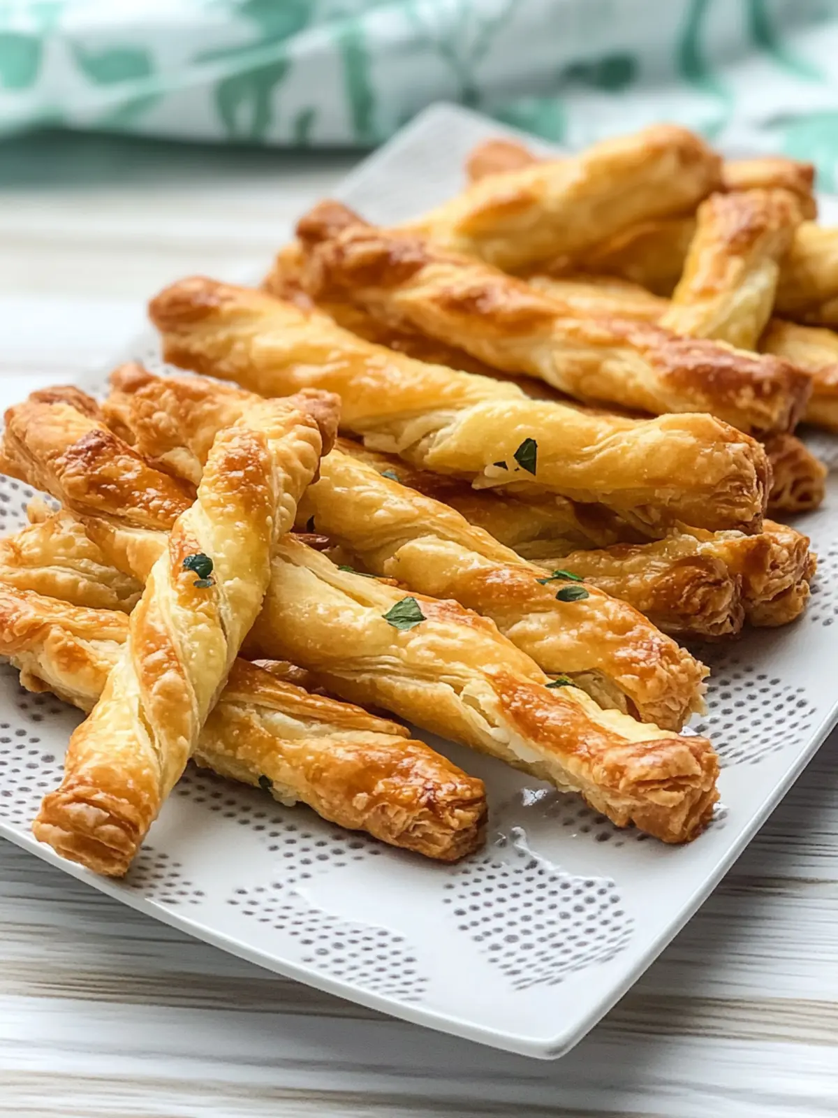 So lecker sind selbst gemachte Käsestangen aus Blätterteig