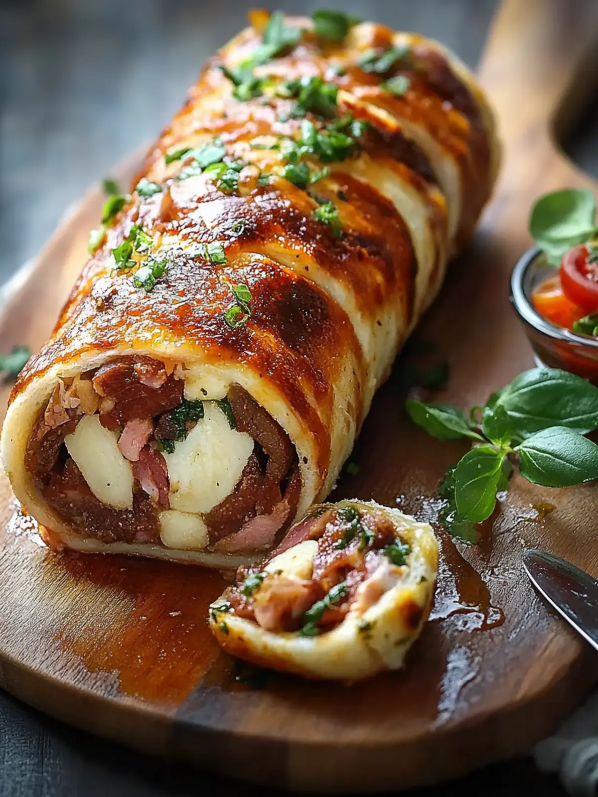 Hackfleisch-Käse-Rolle – Herzhaft & Einfach Zubereitet