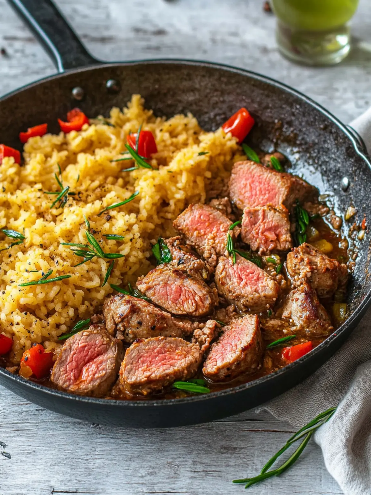 Reis-Hackfleisch-Pfanne – schnell & einfach