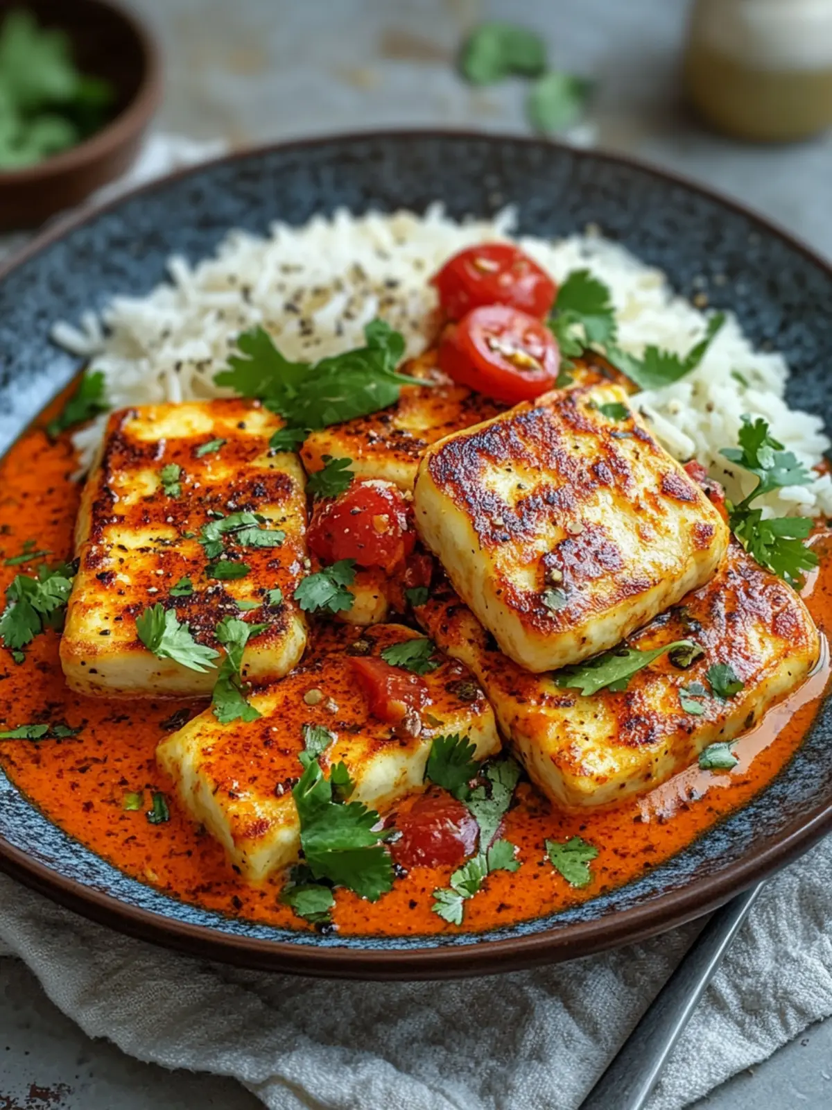 Creamy, spicy, delicious: this halloumi dish just feels good
