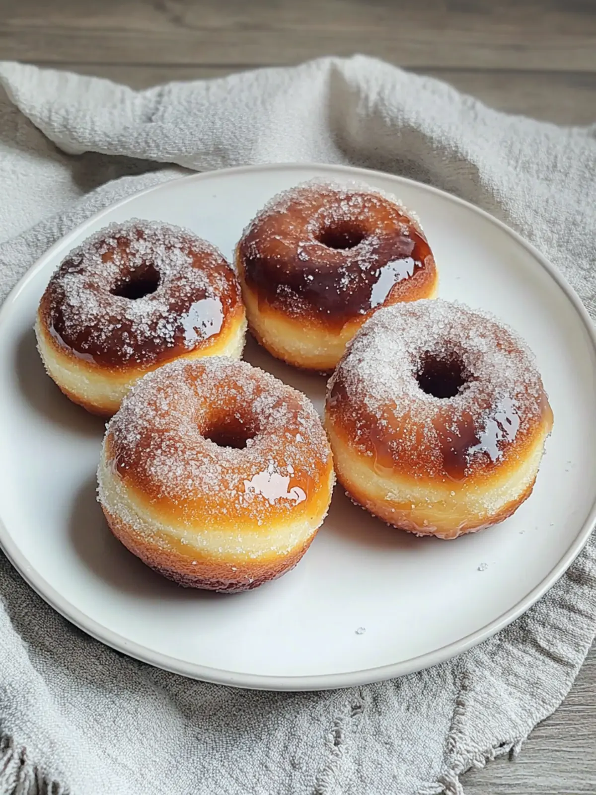 Crème brûlée Donuts