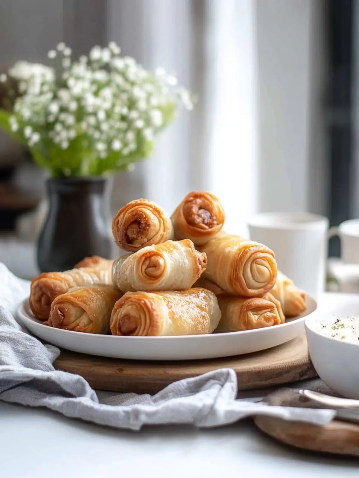 Luftfritteuse Frühlingsrollen