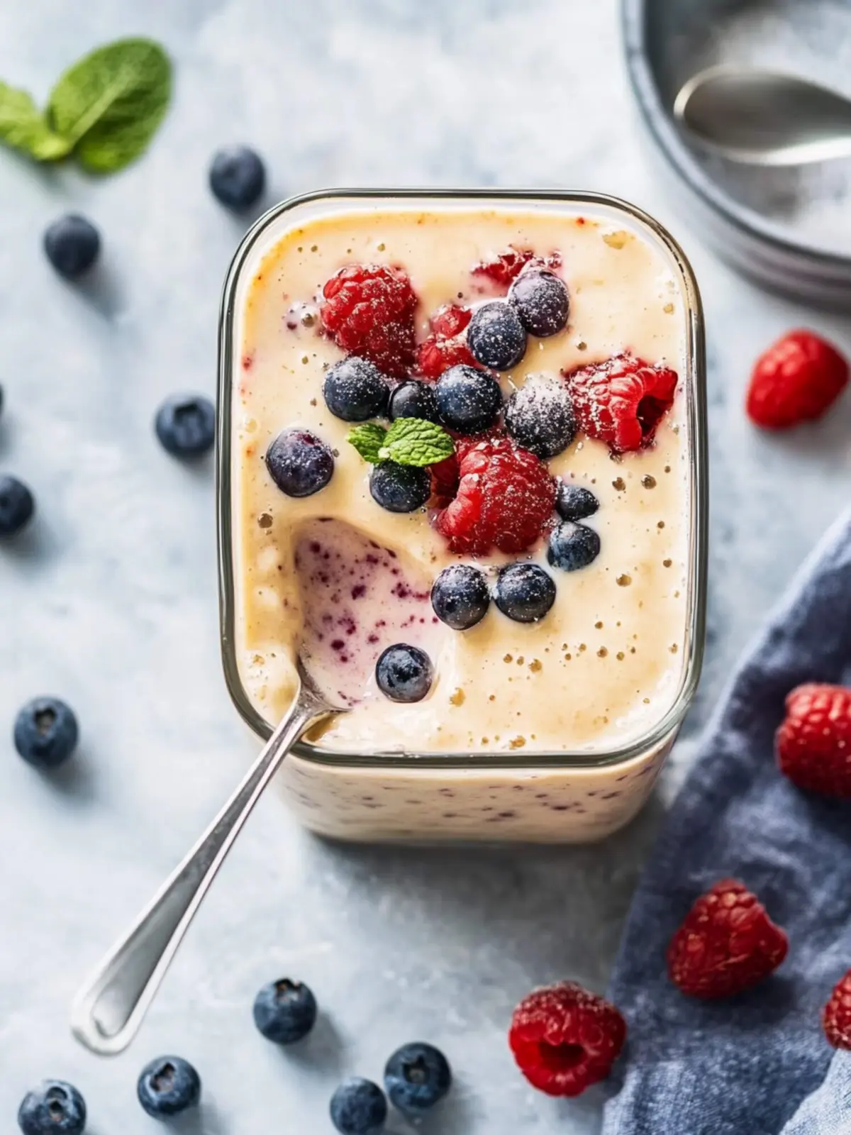 This sweet quark casserole has more protein than a protein shake - and that without sugar