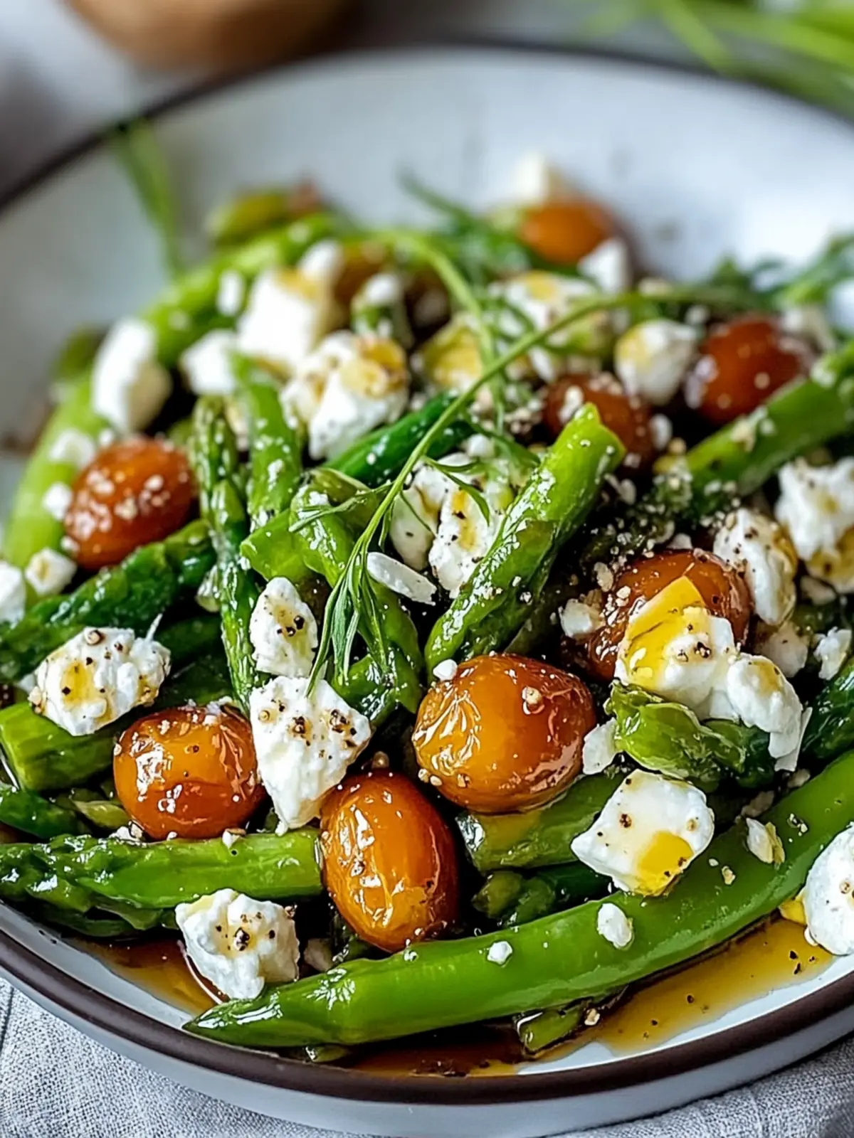 Frühlingssalat mit Spargel – Schnell & Aromatisch