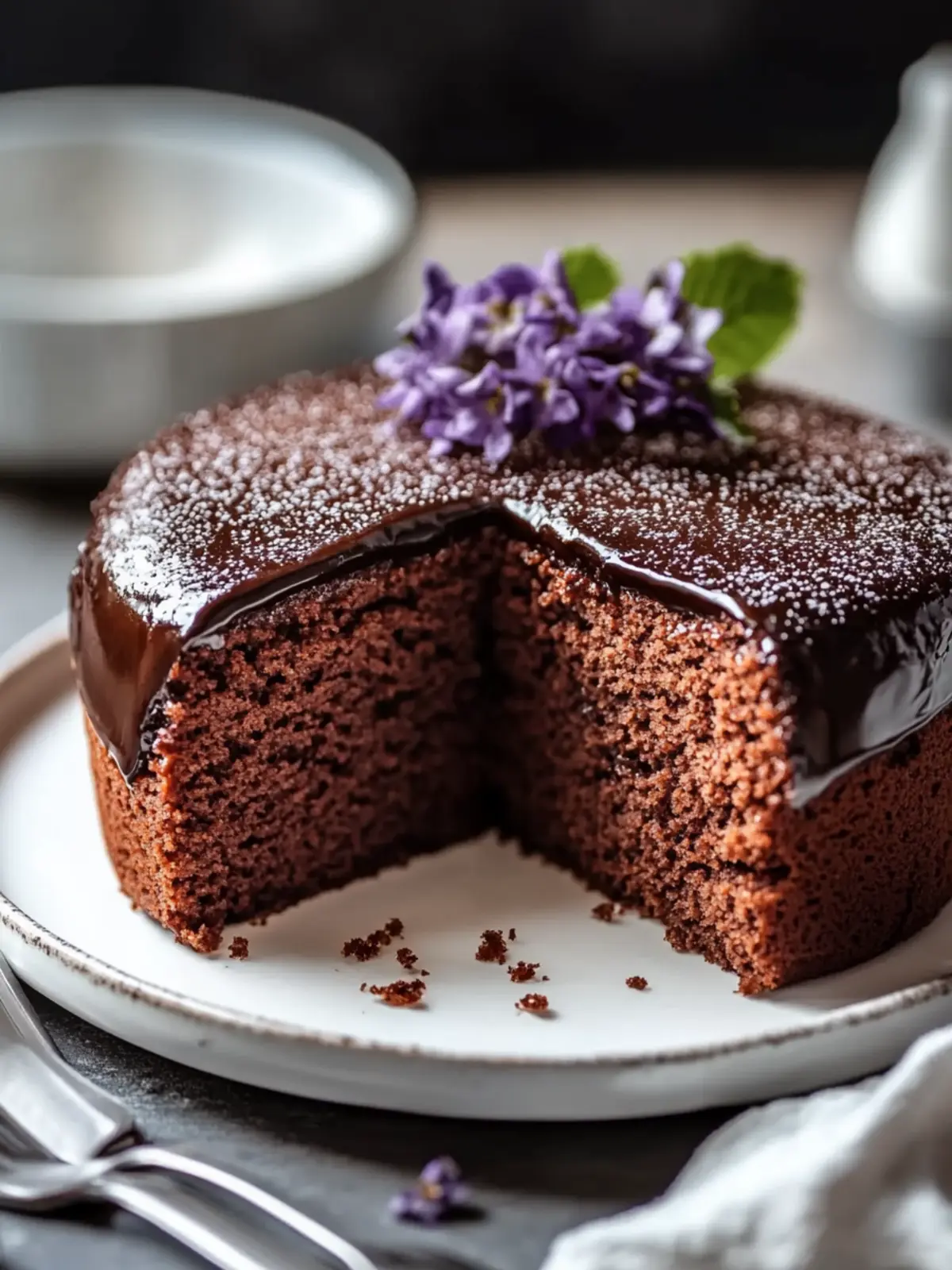 Schokokuchen aus der Heißluftfritteuse