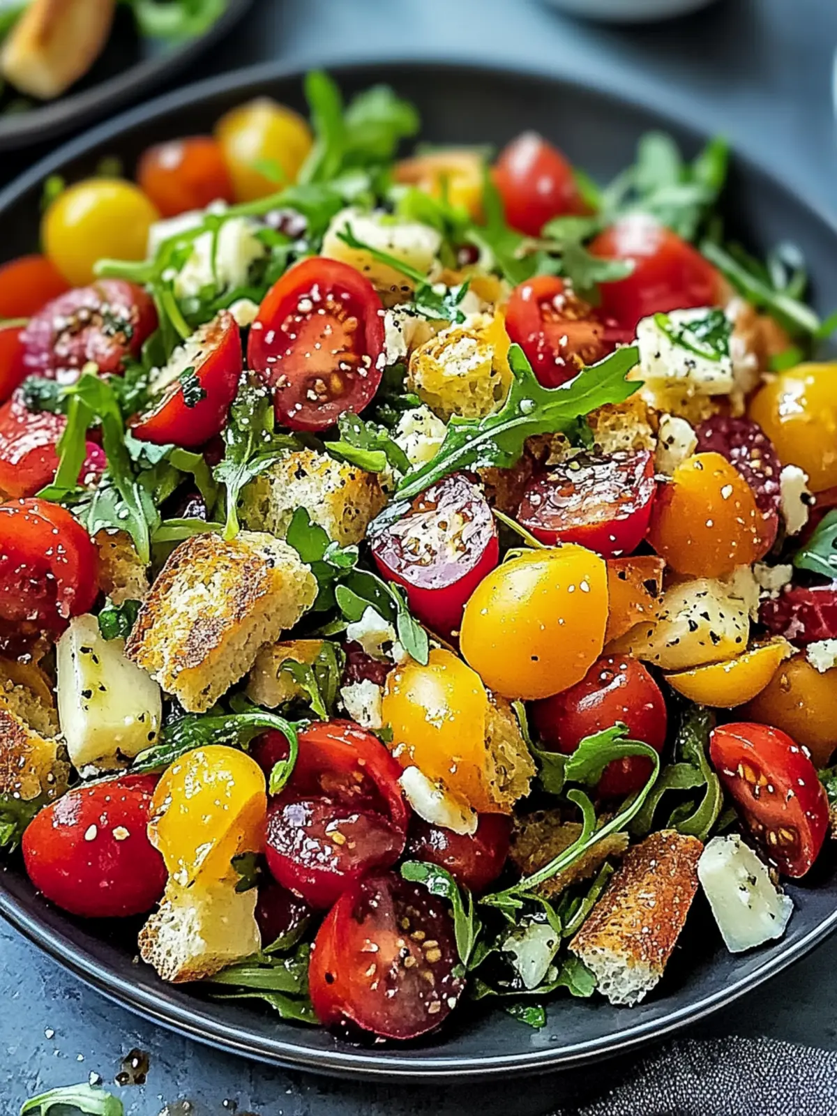 Fixer Feierabend Brotsalat Idee für den perfekten Abend