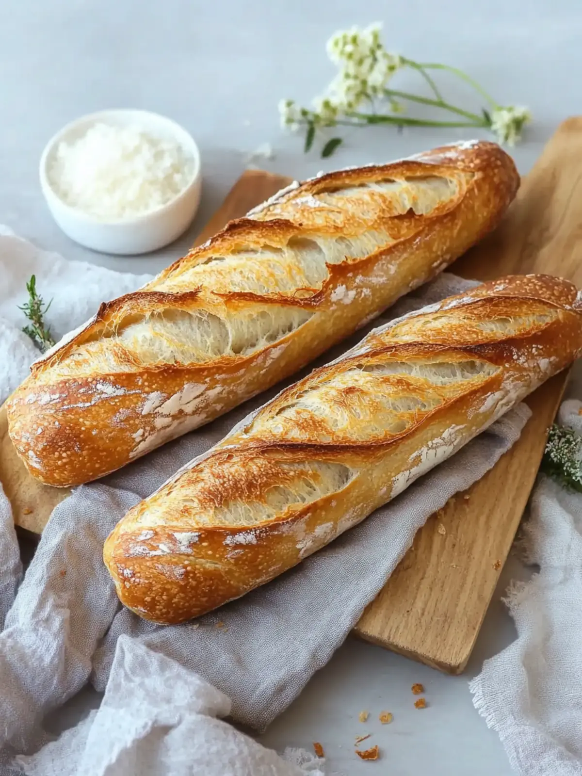 Französische Baguettes